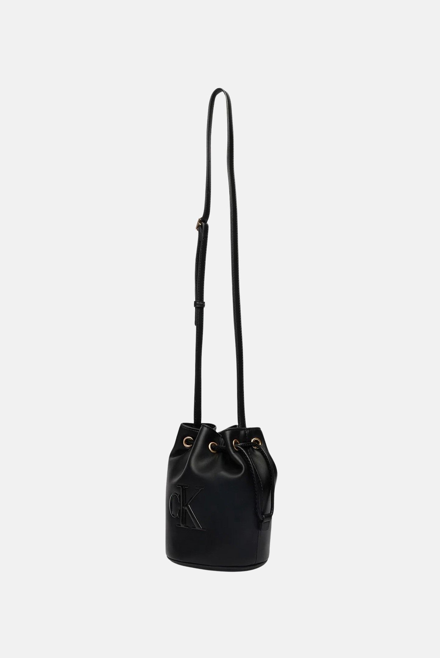 CALVIN KLEIN Borsa a secchiello piccola con monogramma da donna LV04F3640G UB1 CALVIN KLEIN