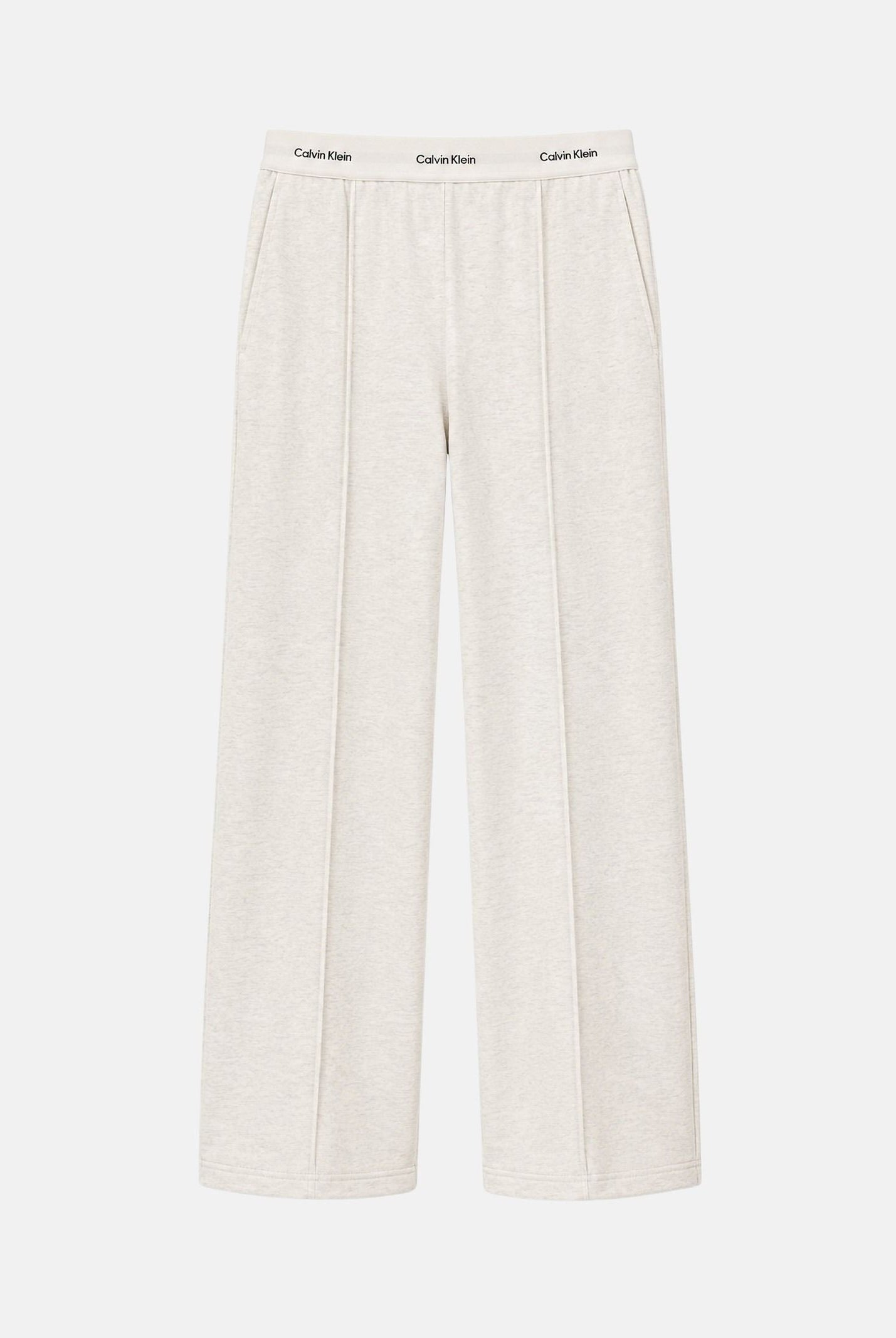 CALVIN KLEIN JEANS Pantaloni WAISTBAND vanilla beige da donna con fascia elastica logata LV047G253G P4P CALVIN KLEIN JEANS
