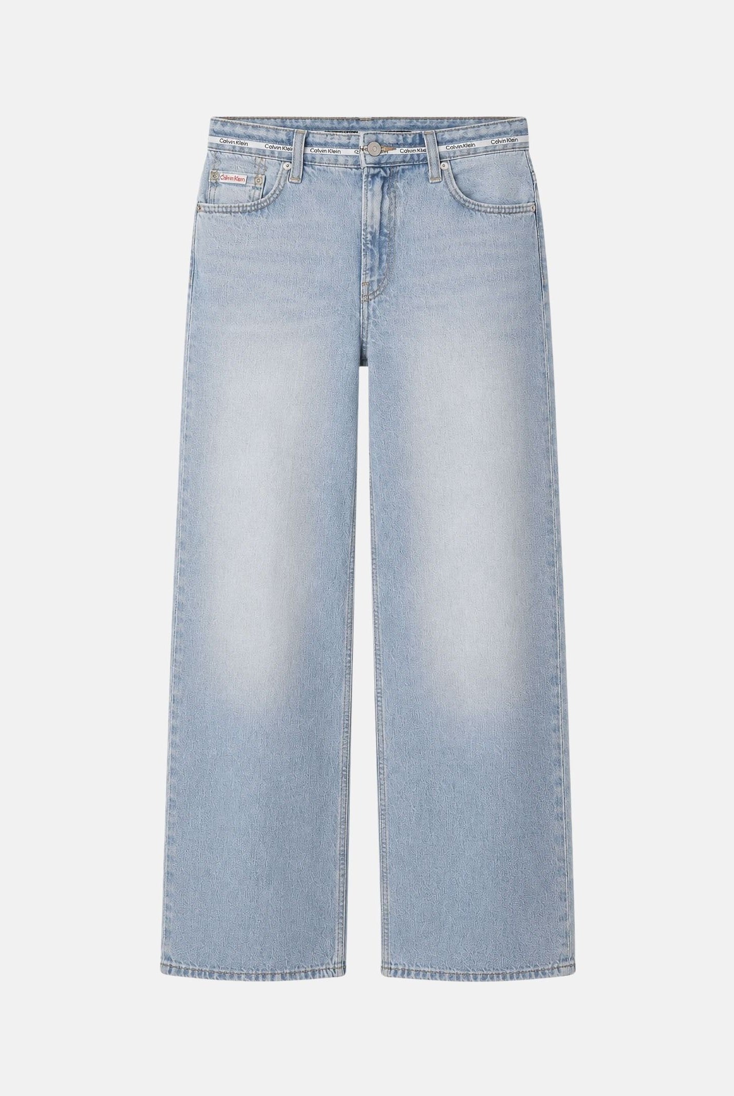 CALVIN KLEIN JEANS Jeans LOW RISE BAGGY fresh water, azzurro da donna <BR/> LV047G916G YP3 CALVIN KLEIN JEANS
