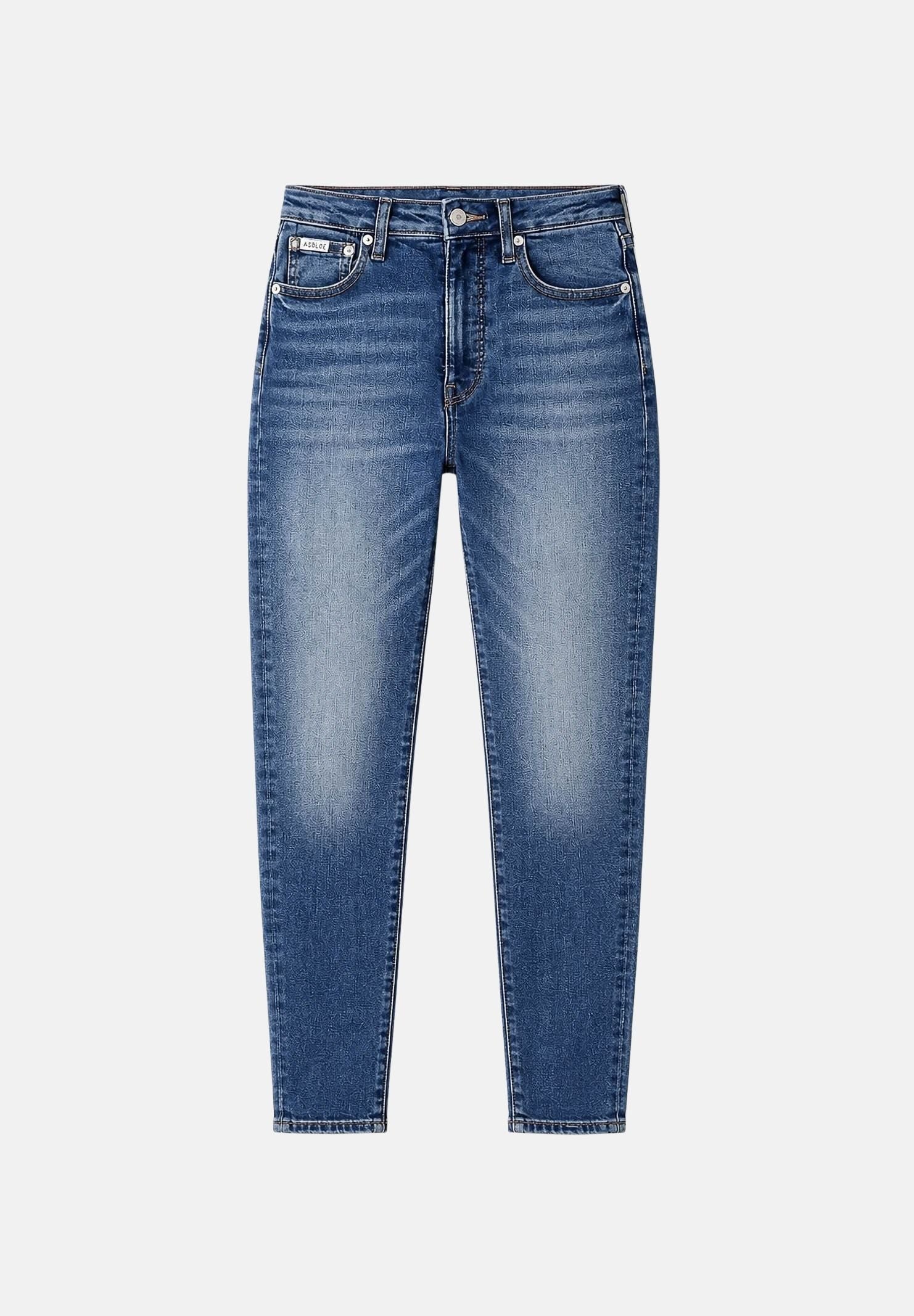 CALVIN KLEIN JEANS Jeans Indigo Station blu indaco da donna con lavaggio sfumato LV047G924G 3N9 CALVIN KLEIN JEANS