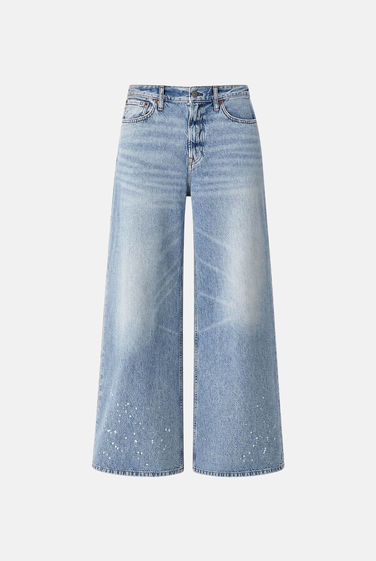 CALVIN KLEIN JEANS Jeans EXTREME BAGGY, sterling alloy, azzurro chiaro da uomo<BR/> LV04RG761G 0AL CALVIN KLEIN JEANS