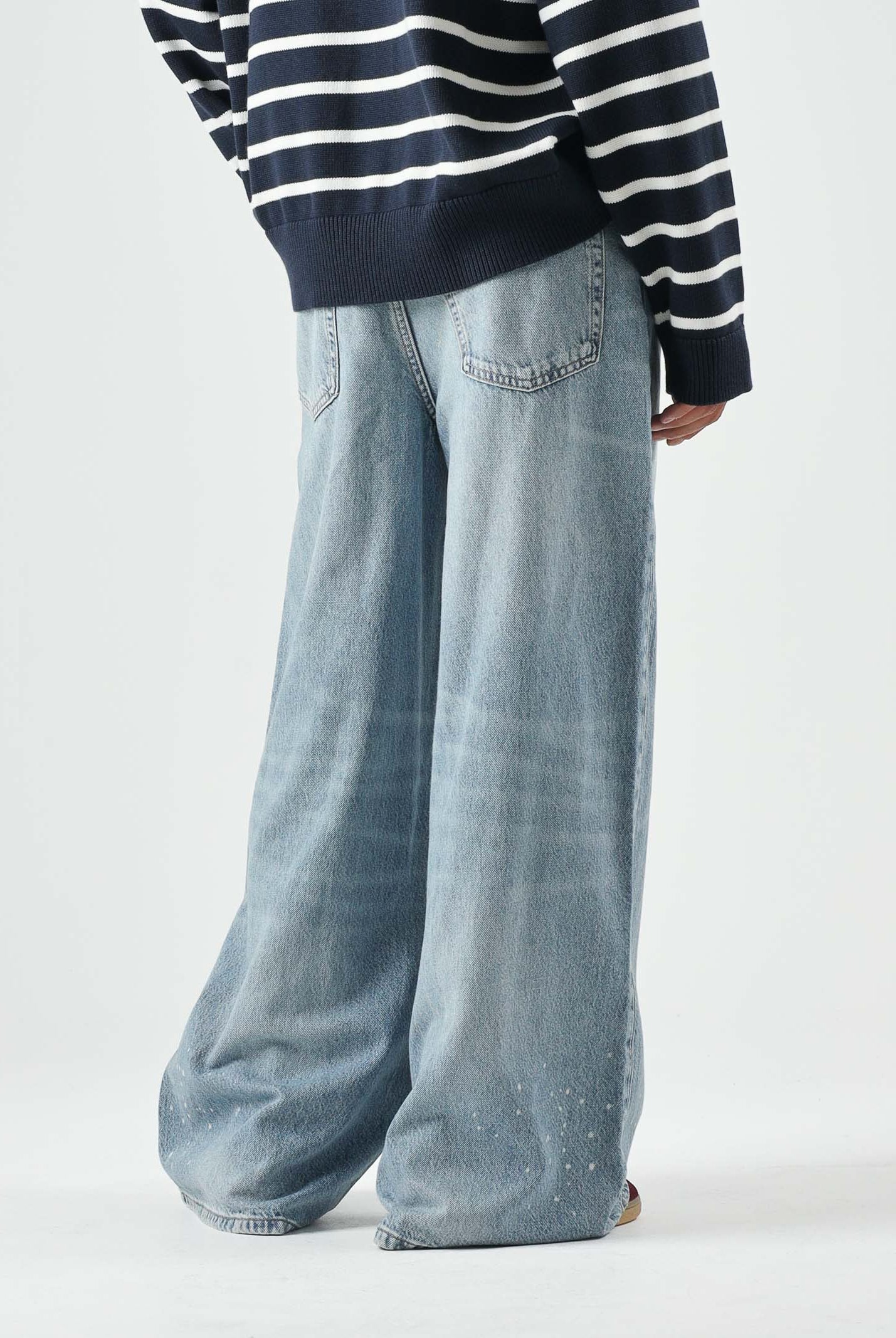 CALVIN KLEIN JEANS Jeans EXTREME BAGGY, sterling alloy, azzurro chiaro da uomo<BR/> LV04RG761G 0AL CALVIN KLEIN JEANS