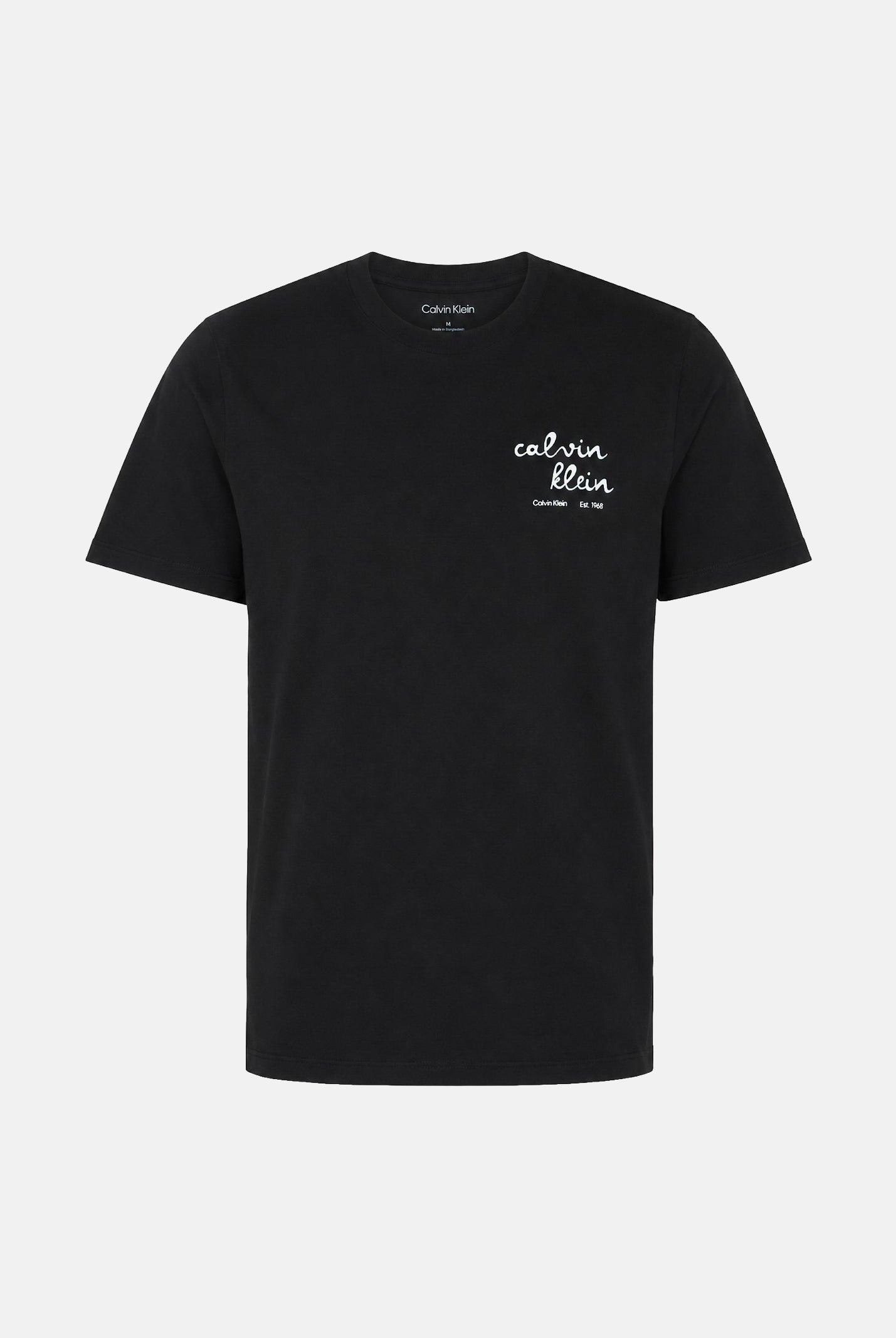 CALVIN KLEIN JEANS T-shirt LOGO GRAFIC nero da uomo <BR/> LV04RG837G UB1 CALVIN KLEIN JEANS