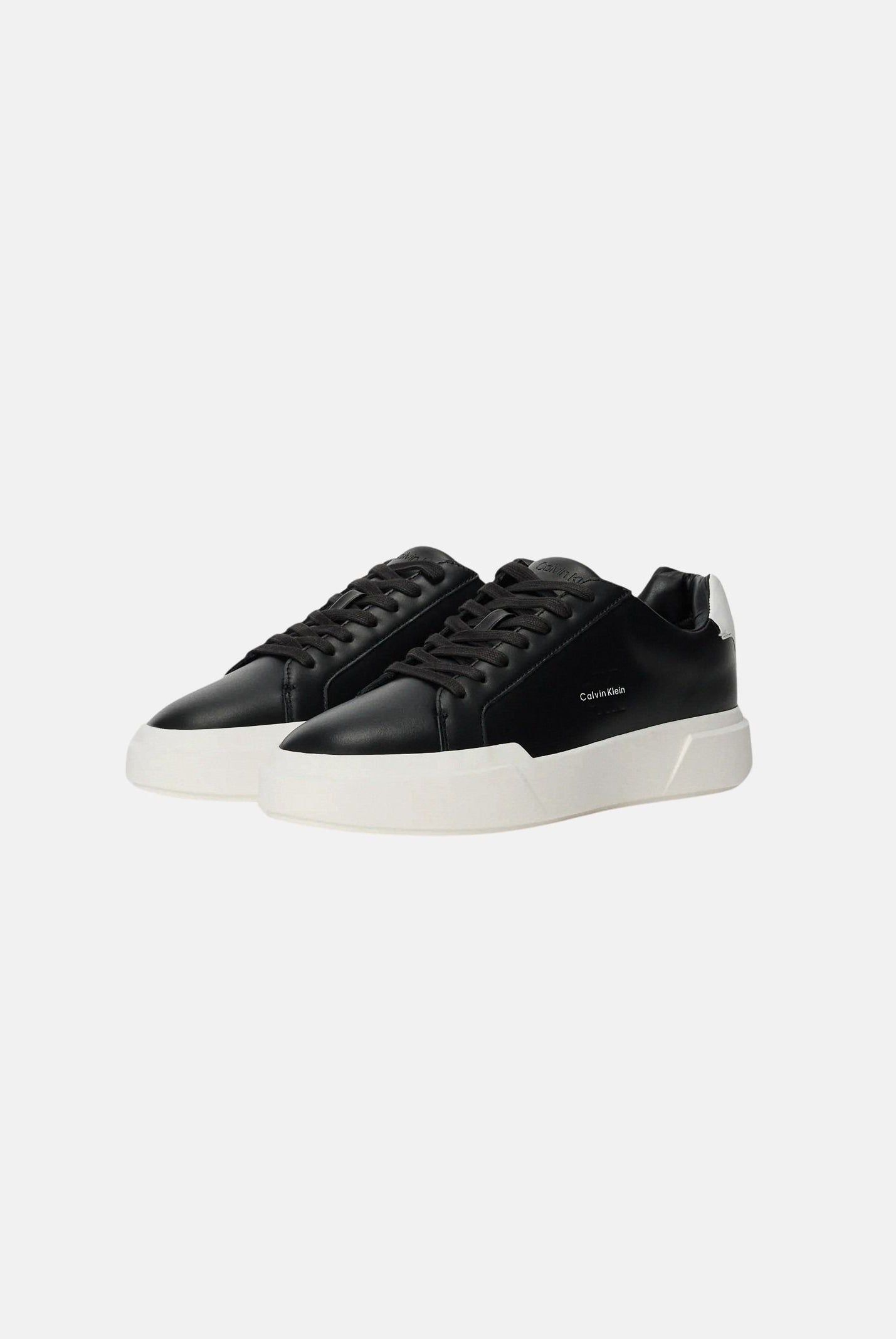 CALVIN KLEIN JEANS Sneacker CHUNKY CUPSOLE LACE nere e bianche da uomo YM0YM01344 06W CALVIN KLEIN JEANS