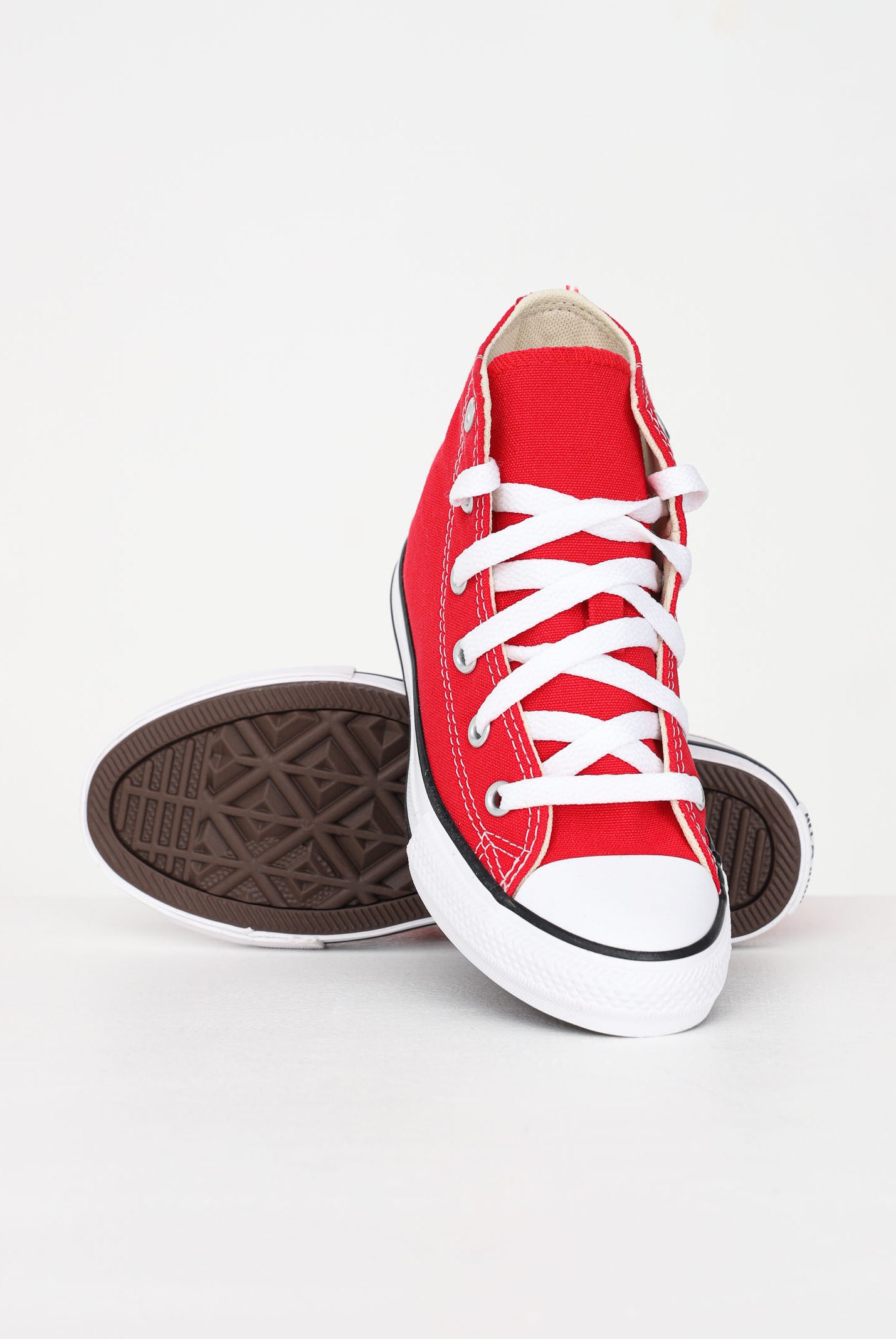CONVERSE Sneakers CHUCK TAYLOR ALL STAR rosse per bambino e bambina 3J232C . CONVERSE