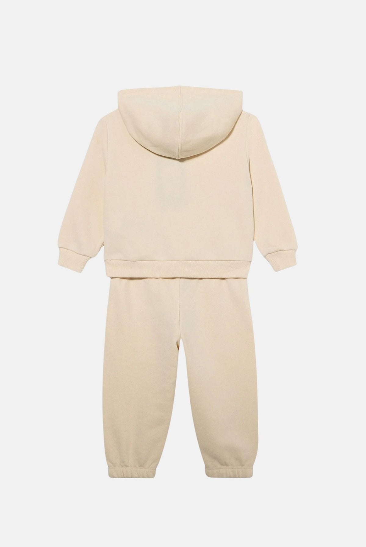 CONVERSE Tuta beige per neonato con felpa con cappuccio, pantaloni jogger e logo Chuck Taylor All Star. 6CK114 W0L CONVERSE