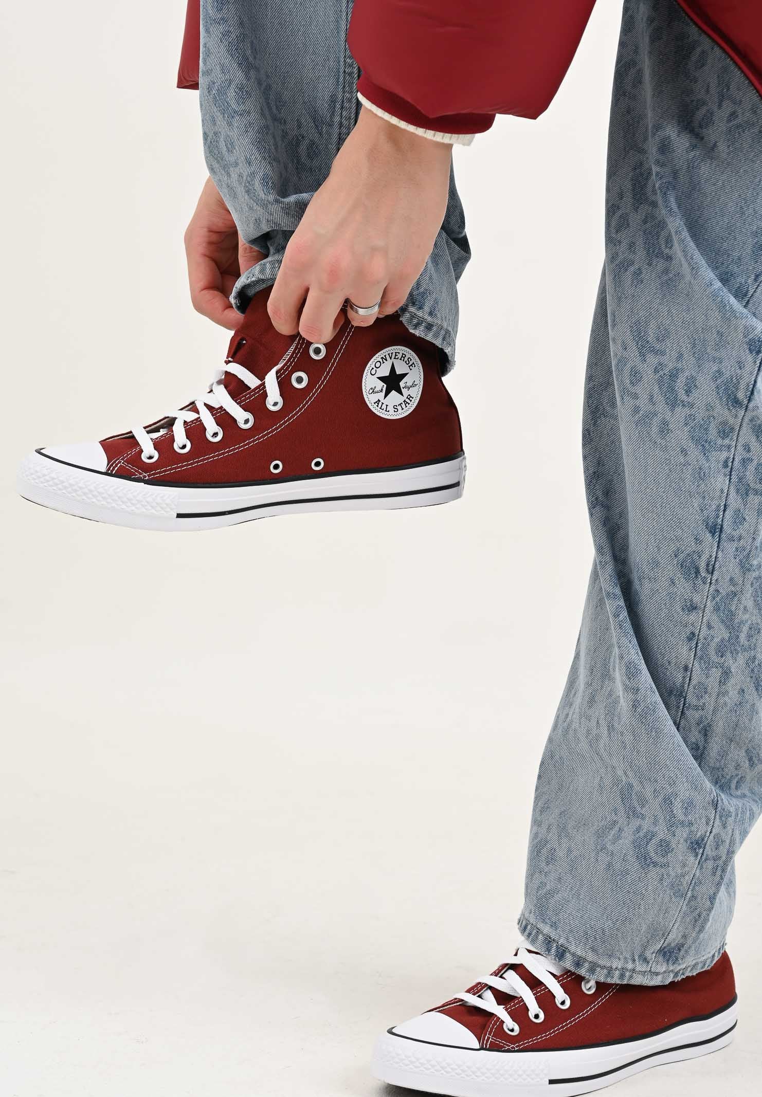 CONVERSE Sneakers Chuck Taylor All Star bordeaux per uomo e donna A13264C . CONVERSE