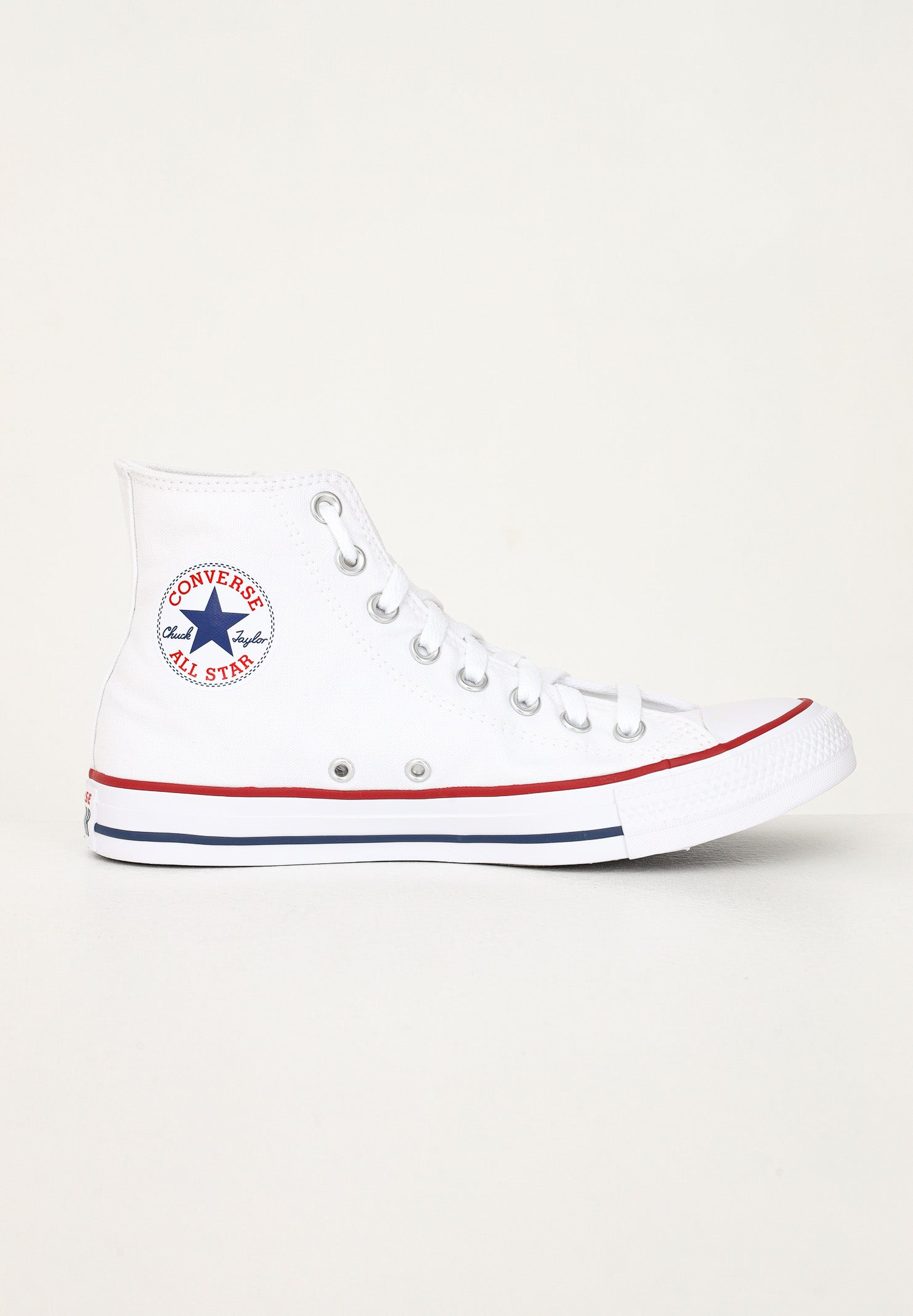 Sneakers CHUCK TAYLOR ALL STAR CLASSIC bianche per uomo e donna M7650C . CONVERSE