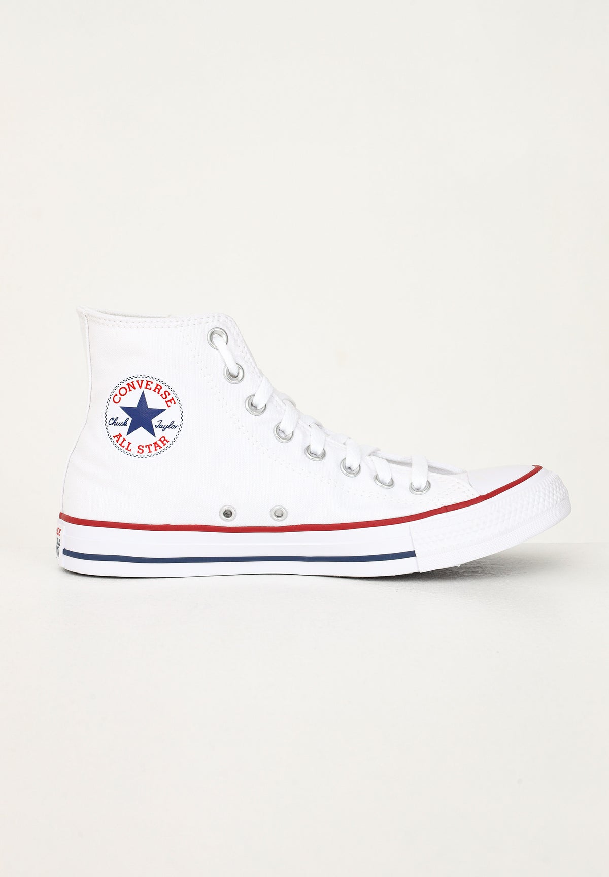 Sneakers CHUCK TAYLOR ALL STAR CLASSIC bianche per uomo e donna M7650C . CONVERSE
