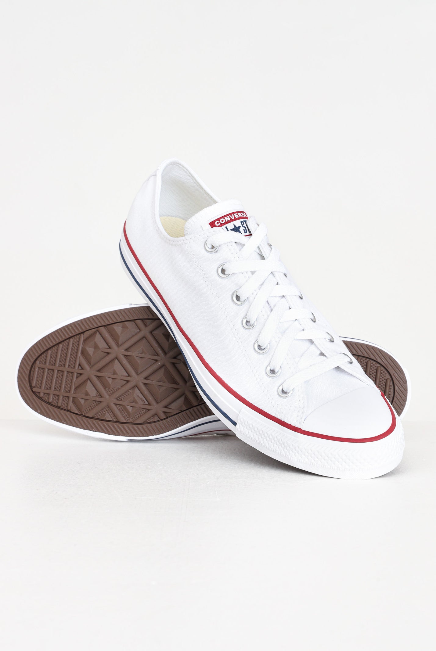 CONVERSE Sneakers CHUCK TAYLOR ALL STAR CLASSIC bianche per uomo e donna M7652C . CONVERSE