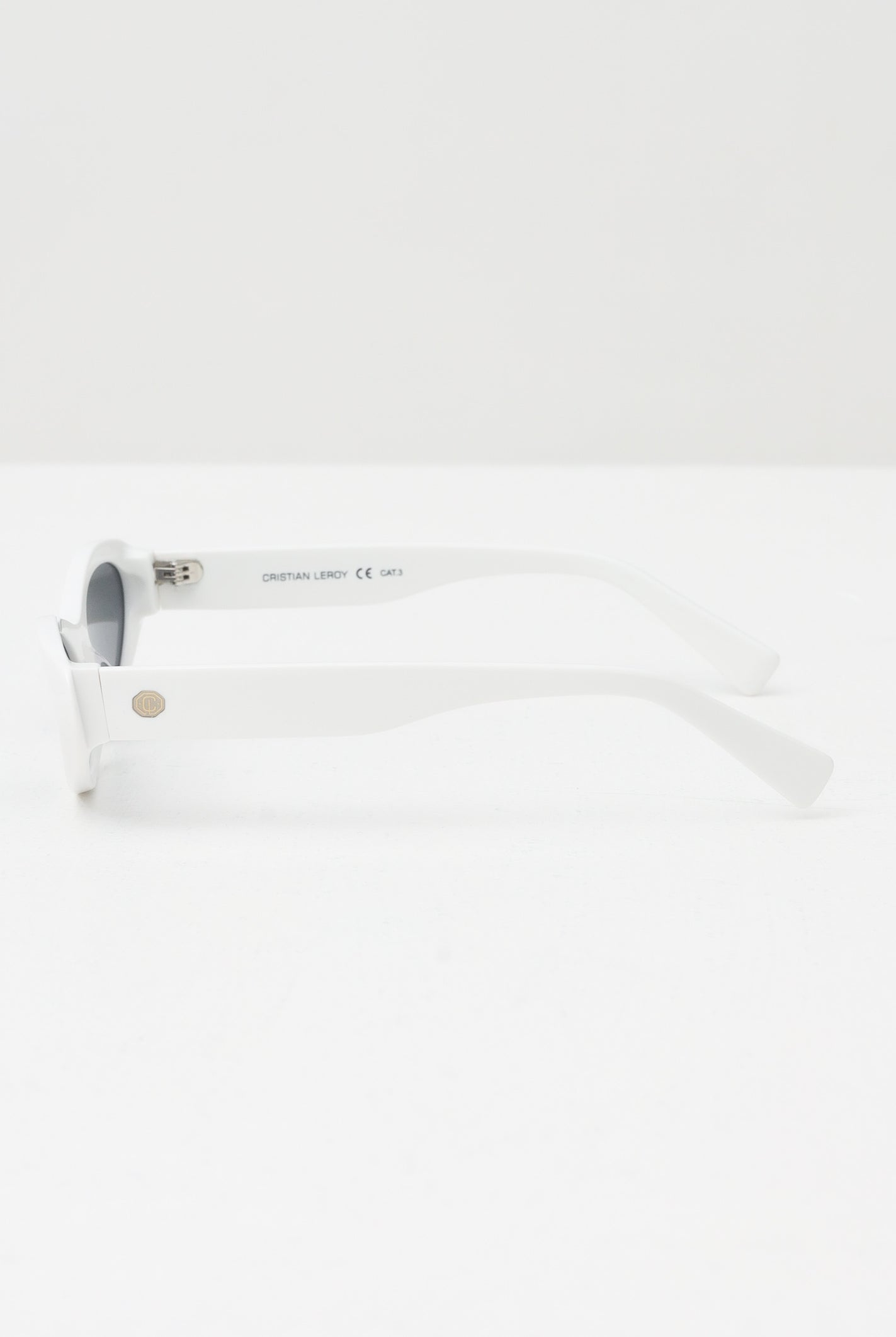 CRISTIAN LEROY Occhiali da sole cat-eye bianchi da donna 25061 03 CRISTIAN LEROY