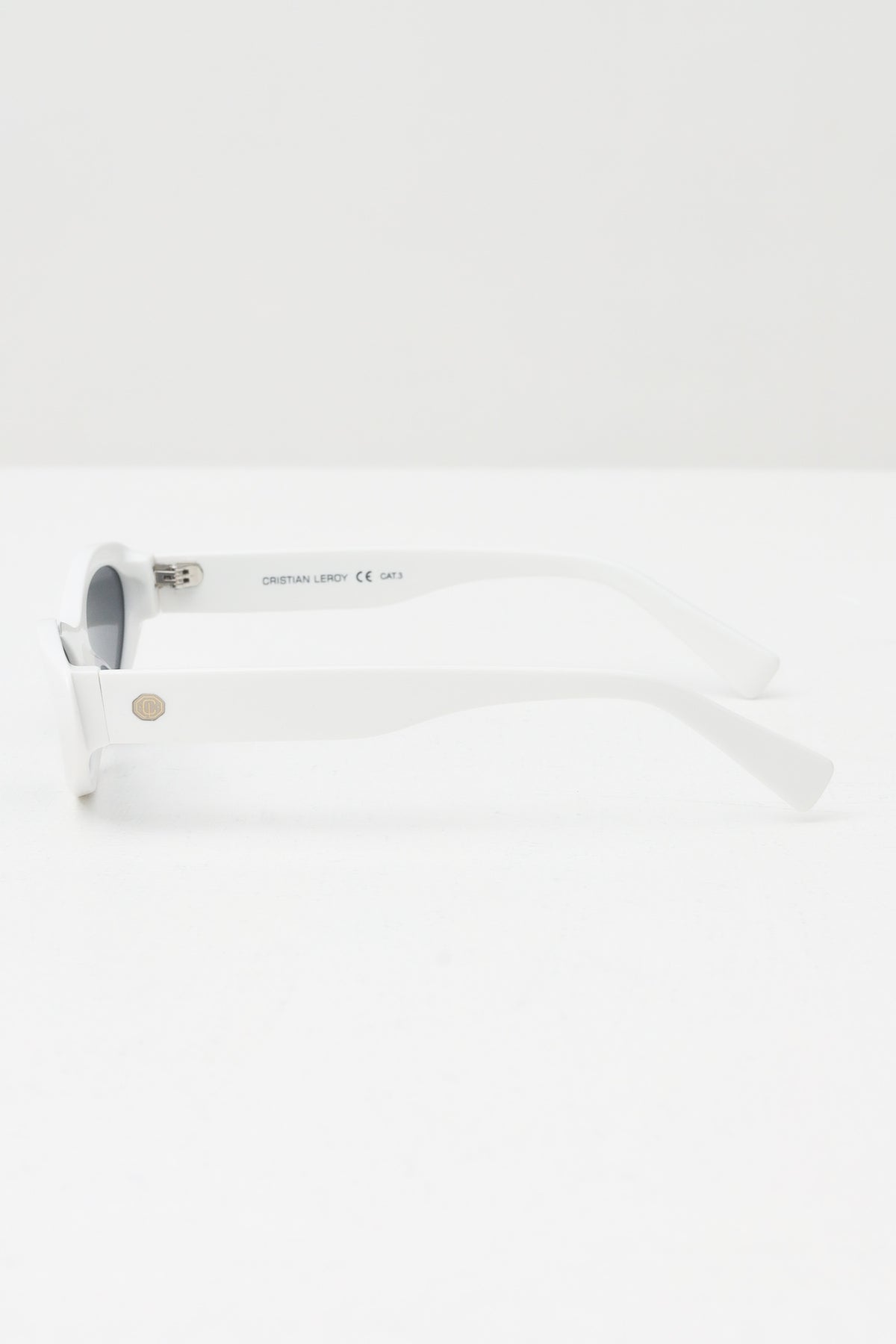 CRISTIAN LEROY Occhiali da sole cat-eye bianchi da donna 25061 03 CRISTIAN LEROY