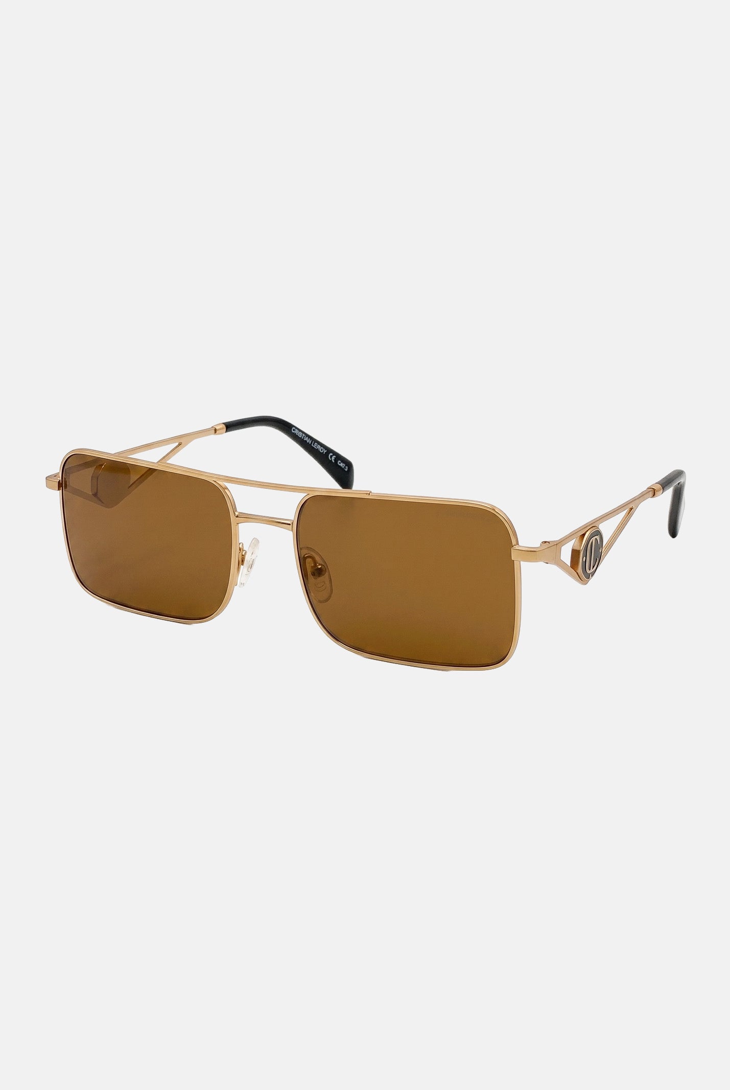 CRISTIAN LEROY Occhiali da sole in colore marrone da uomo e donna 25076 02 CRISTIAN LEROY