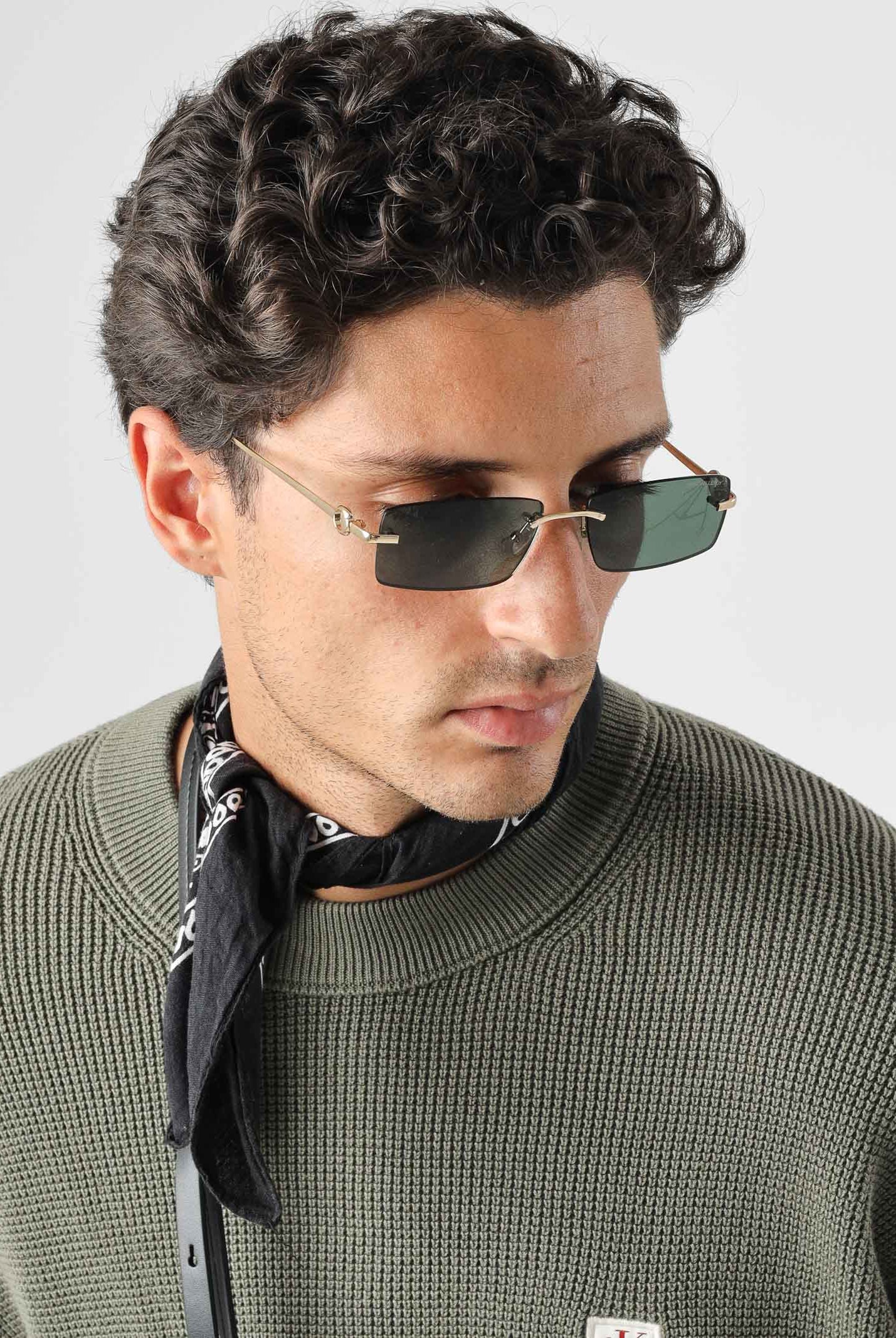 CRISTIAN LEROY occhiali da sole New Jersey in colore verde da uomo e donna 30016 01 CRISTIAN LEROY