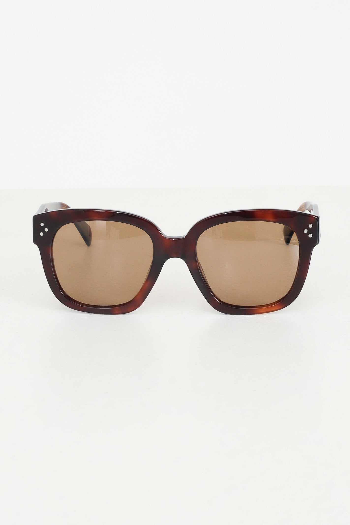 CRISTIAN LEROY Occhiali da sole marroni da donna con montatura in acetato tartarugato 700203 02 CRISTIAN LEROY