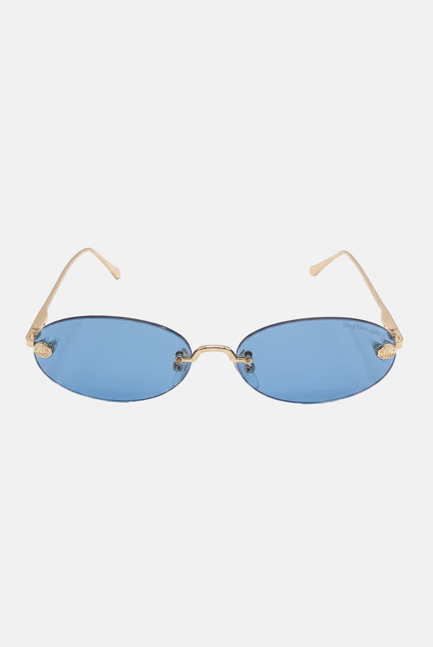 CRISTIAN LEROY occhiali da sole in colore azzurro da uomo e donna S30028 C1 CRISTIAN LEROY