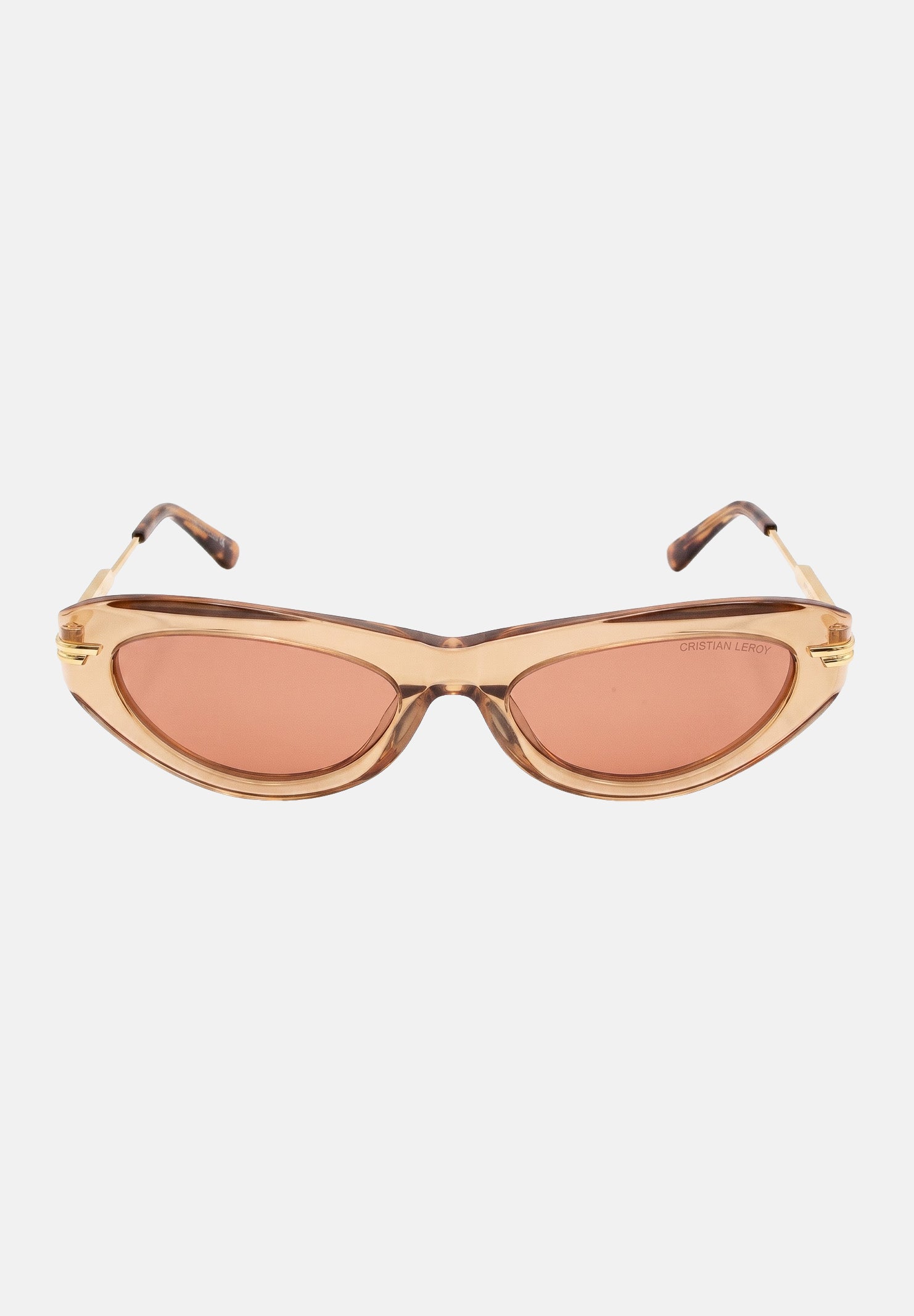 CRISTIAN LEROY occhiali da sole donna con lenti arancioni in colore arancio S30070 C03 CRISTIAN LEROY