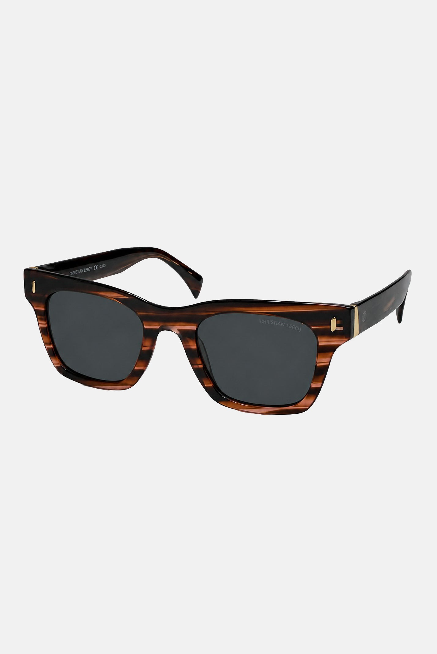 CRISTIAN LEROY occhiali da sole in colore Tigrato marrone da uomo e donna S30133 C01 CRISTIAN LEROY