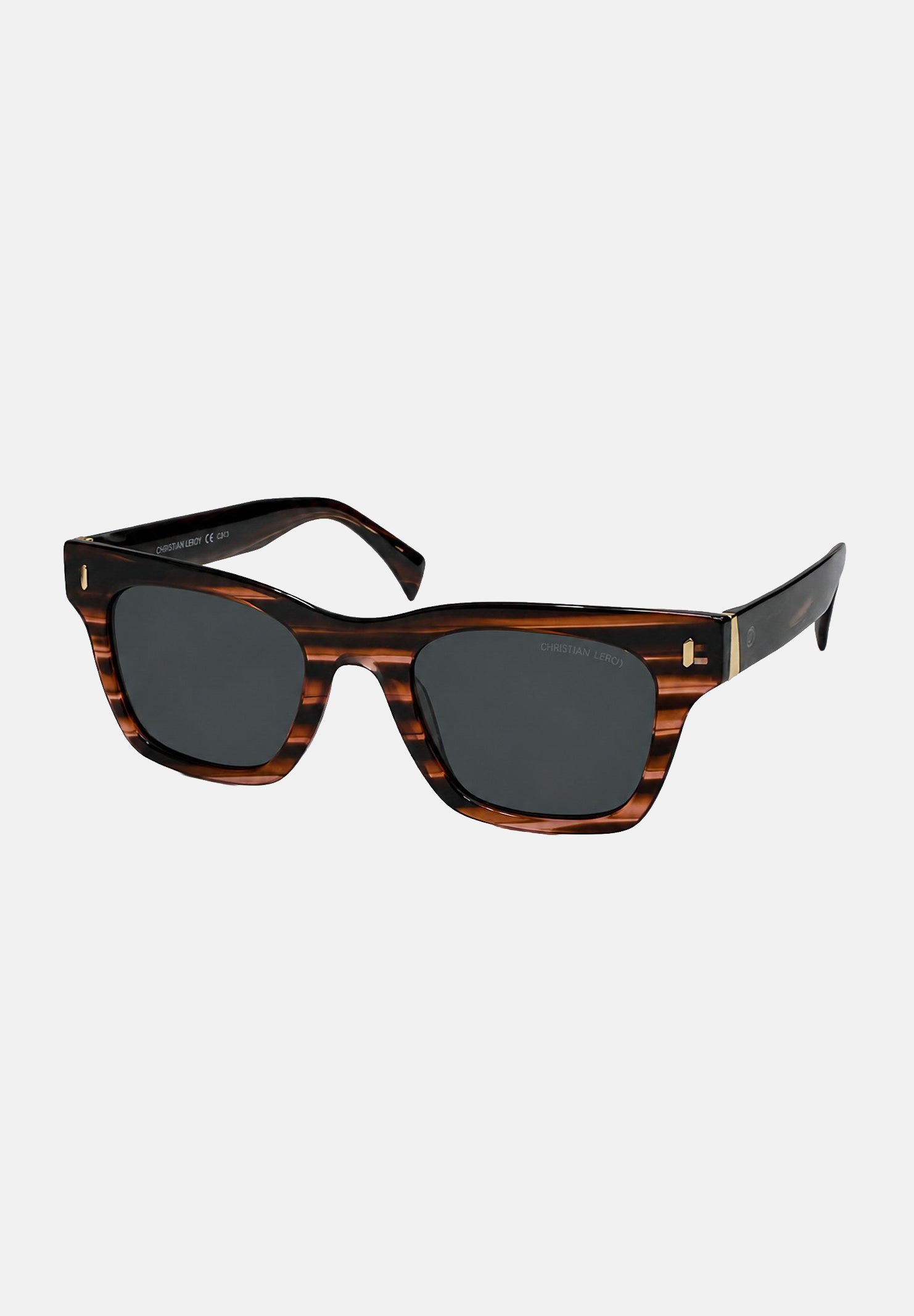 CRISTIAN LEROY occhiali da sole in colore Tigrato marrone da uomo e donna S30133 C01 CRISTIAN LEROY