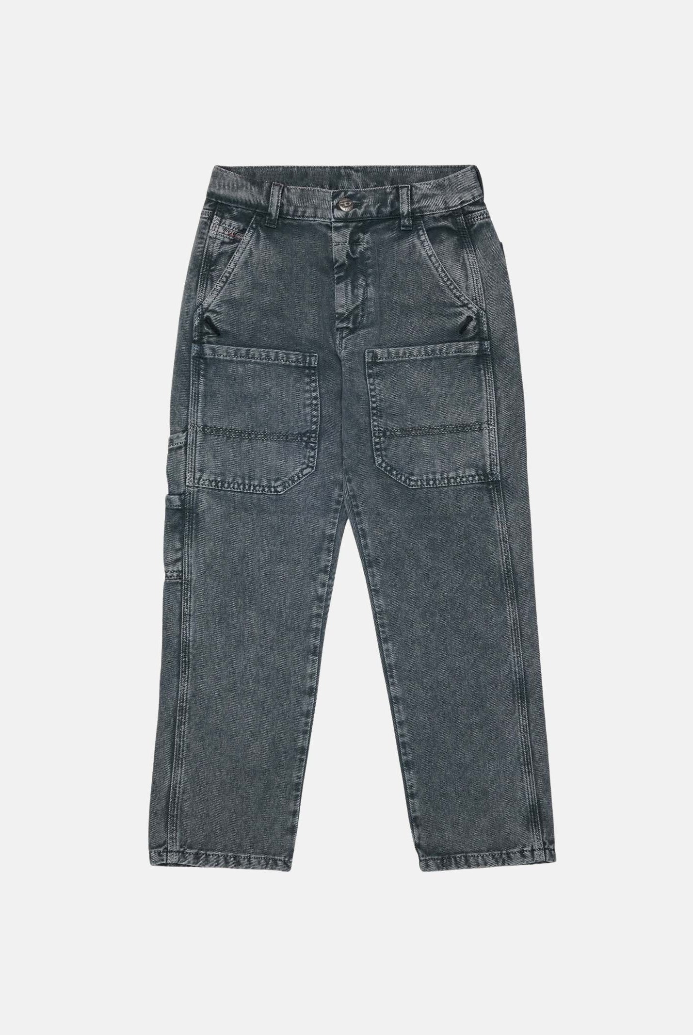 DIESEL Jeans ASPHALT grigio scuro per donna, ragazzi e bambini con lavaggio effetto used. J02330KXBUP K910A DIESEL