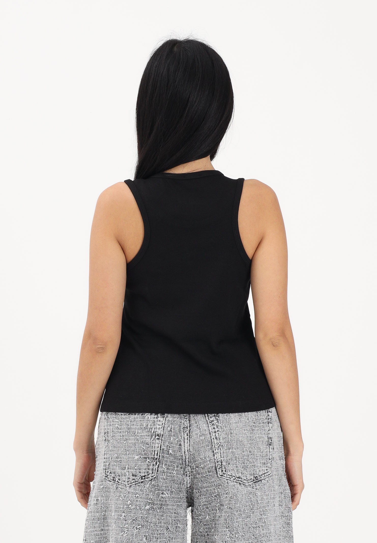 DIESEL Canotta nera per donna, ragazze e bambine con logo J02594KYAZY K900 DIESEL