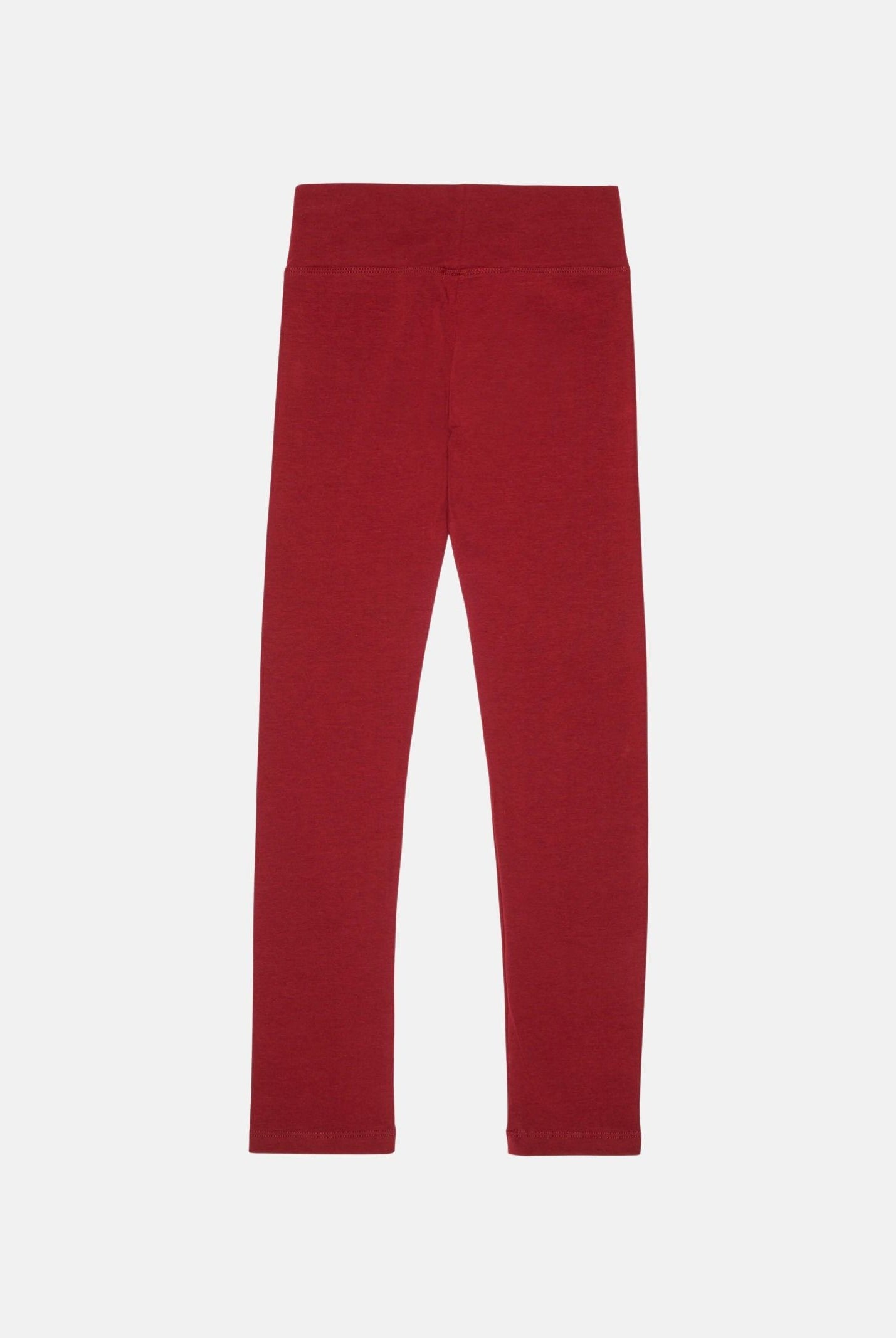 DIESEL Leggings PCEFY colore Syrah rosso bordeaux, per donna, ragazzi e bambini con logo iconico in vita J02660KYA0L K440 DIESEL
