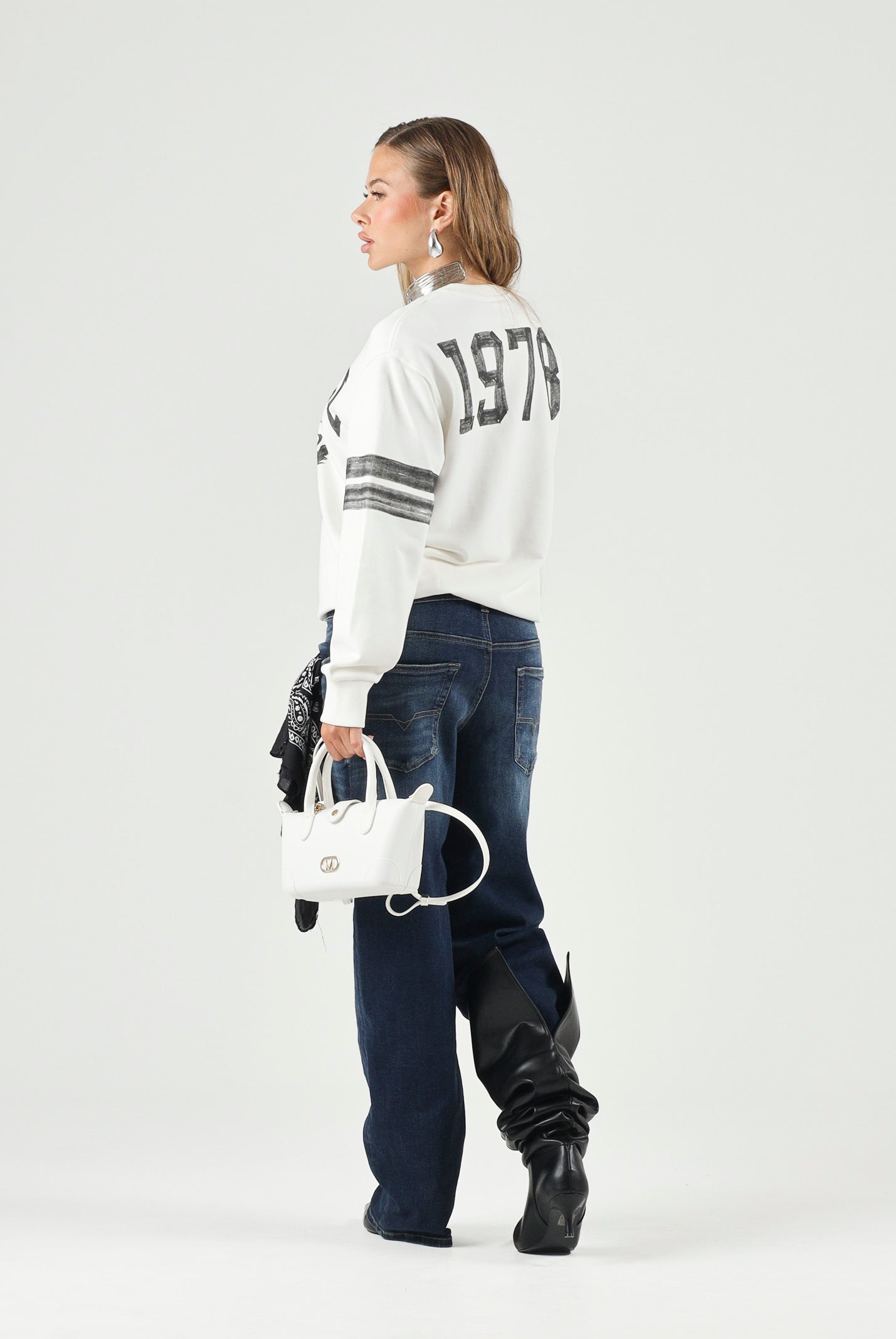 DIESEL Jeans D-MAKI colore blu denim, per donna, ragazzi e bambini J02939KXBUL K01 DIESEL