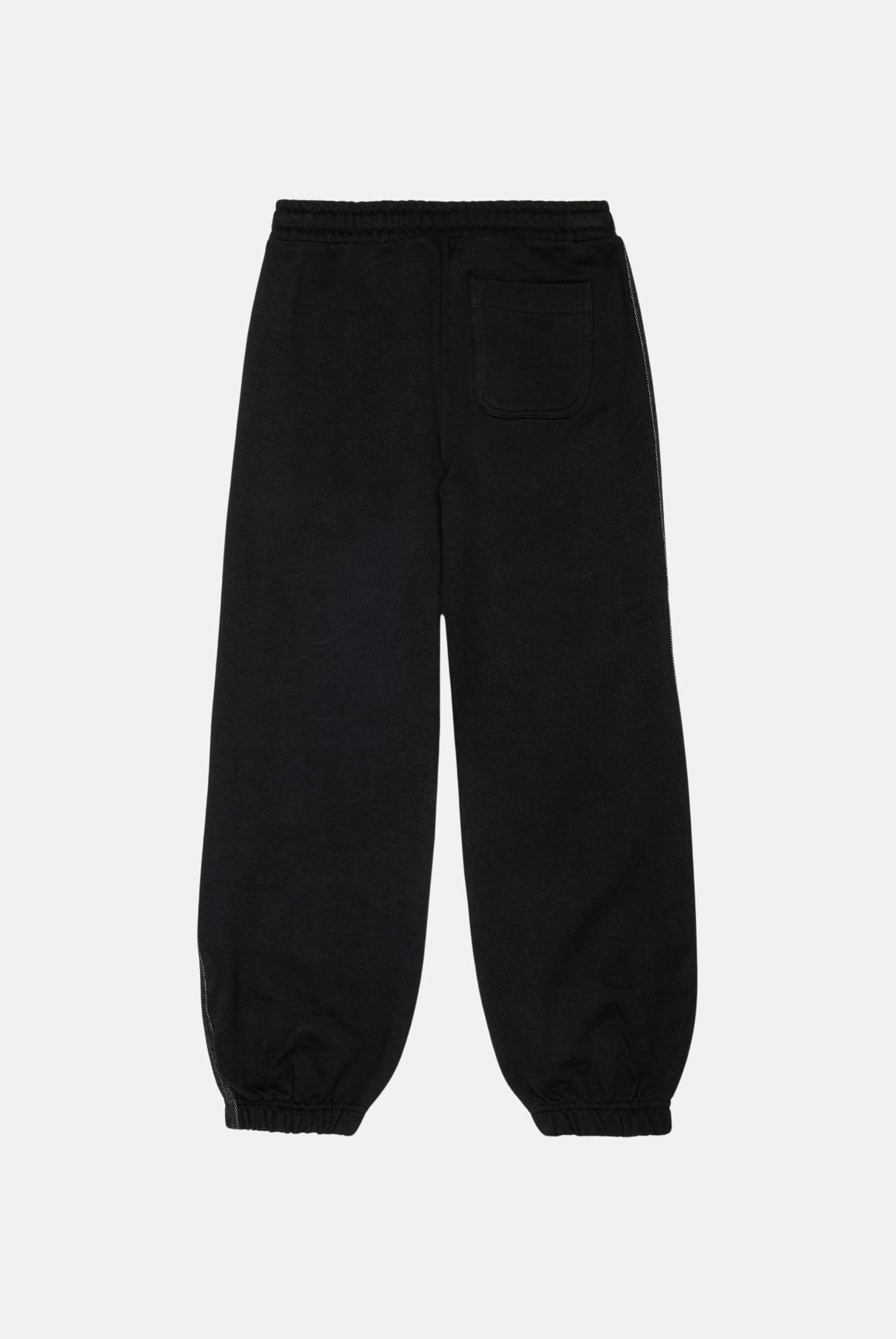 DIESEL Pantalone jogger PTEAN nero, per donna, ragazzi e bambini con bande laterali J029830GEAD K900 DIESEL