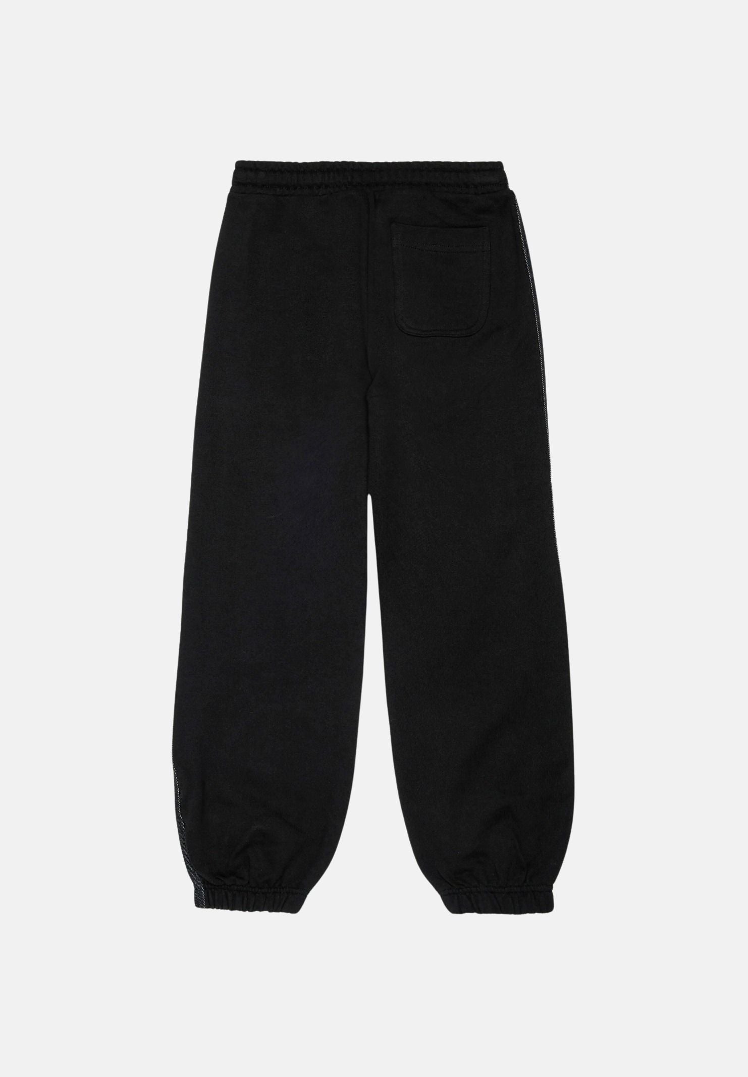 DIESEL Pantalone jogger PTEAN nero, per donna, ragazzi e bambini con bande laterali J029830GEAD K900 DIESEL