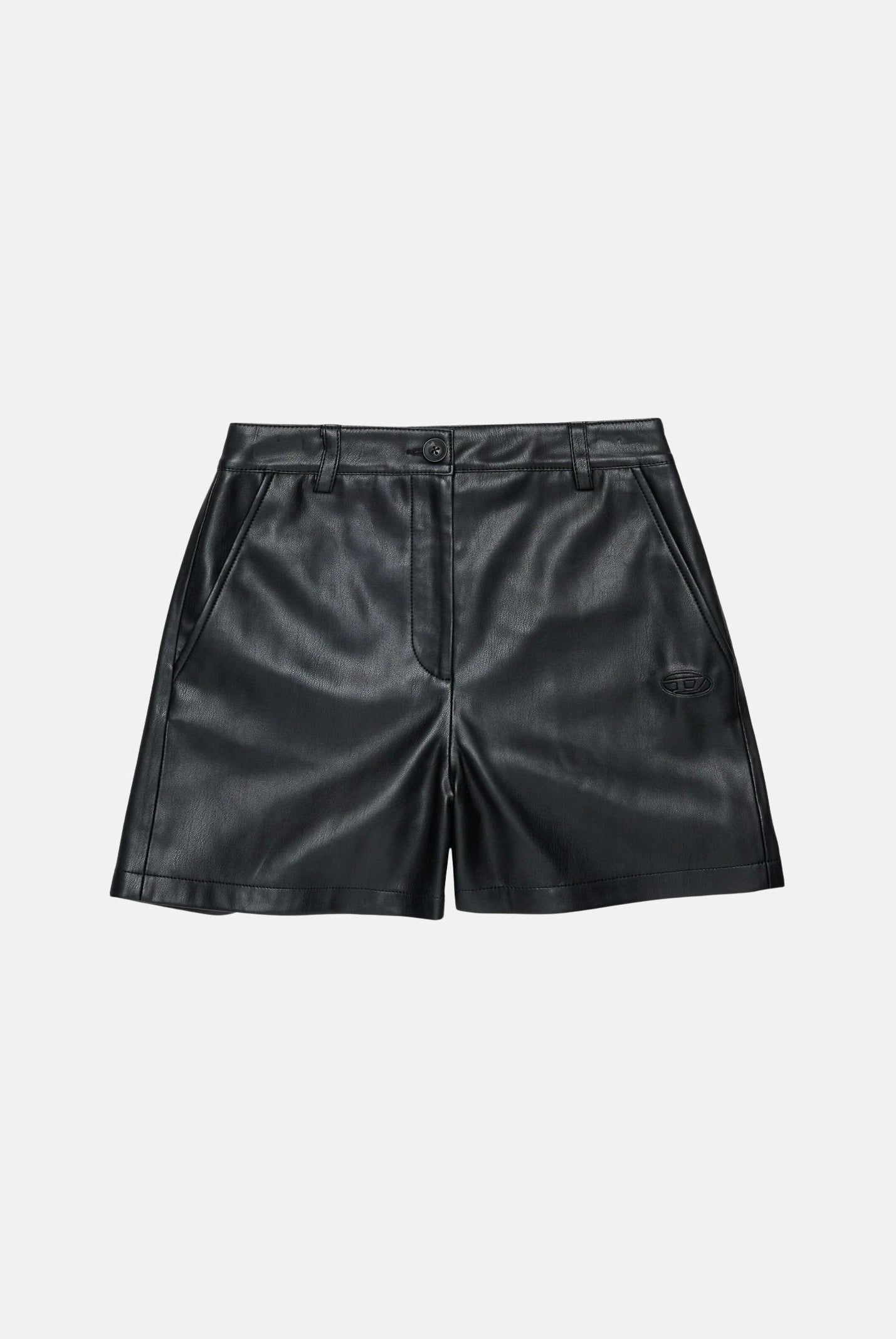 DIESEL Shorts PJENNY nero , per donna, ragazza e bambina con tasche laterali oblique J03007KXB9D K900 DIESEL