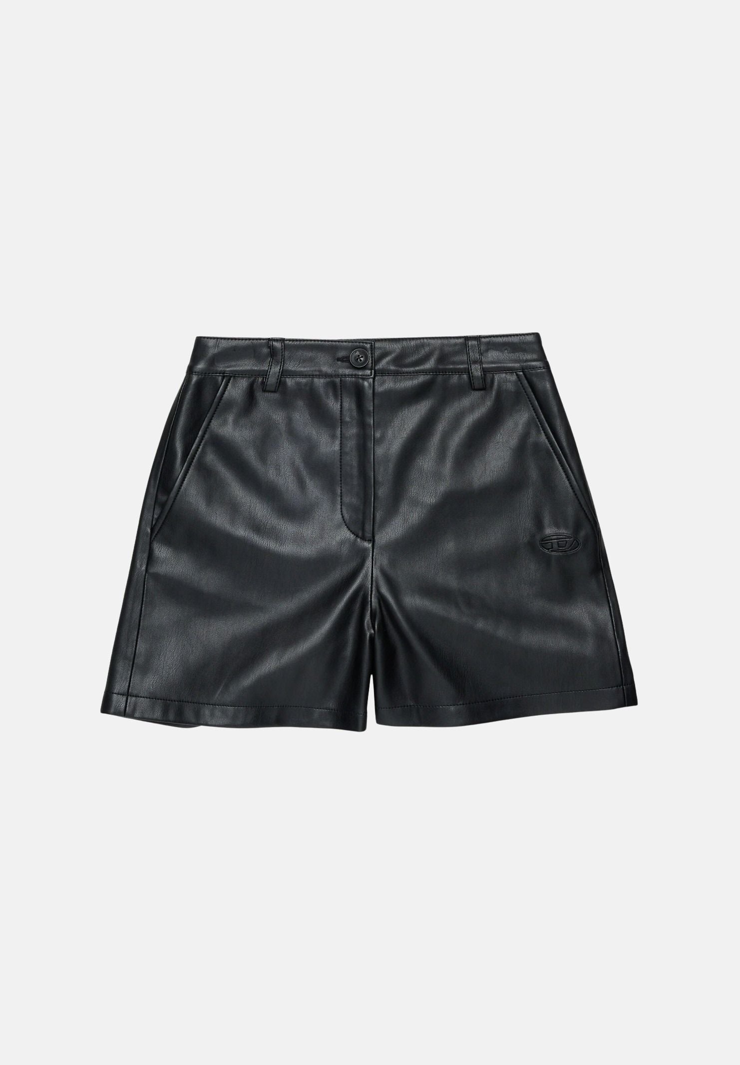 DIESEL Shorts PJENNY nero , per donna, ragazza e bambina con tasche laterali oblique J03007KXB9D K900 DIESEL