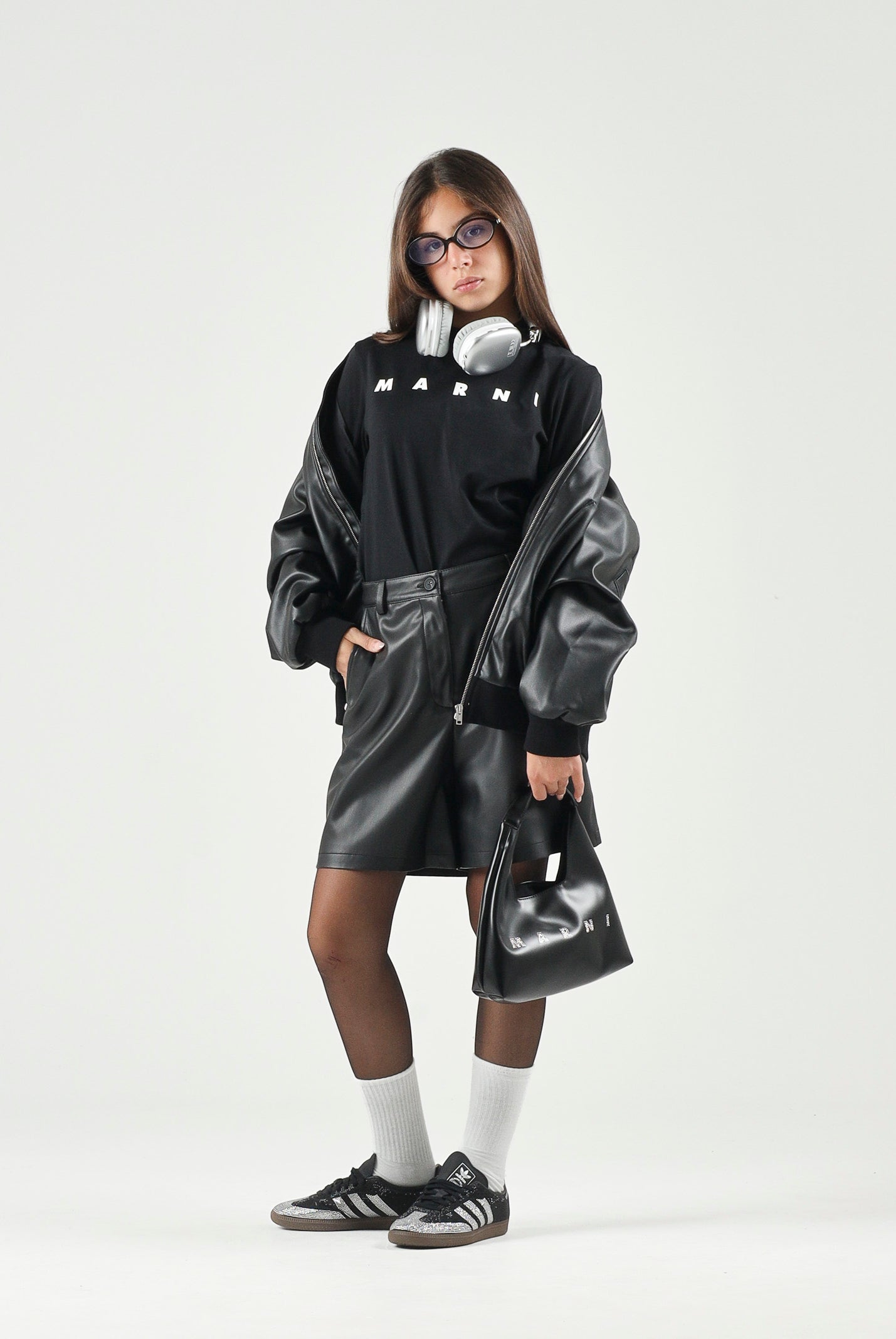 DIESEL Shorts PJENNY nero , per donna, ragazza e bambina con tasche laterali oblique J03007KXB9D K900 DIESEL