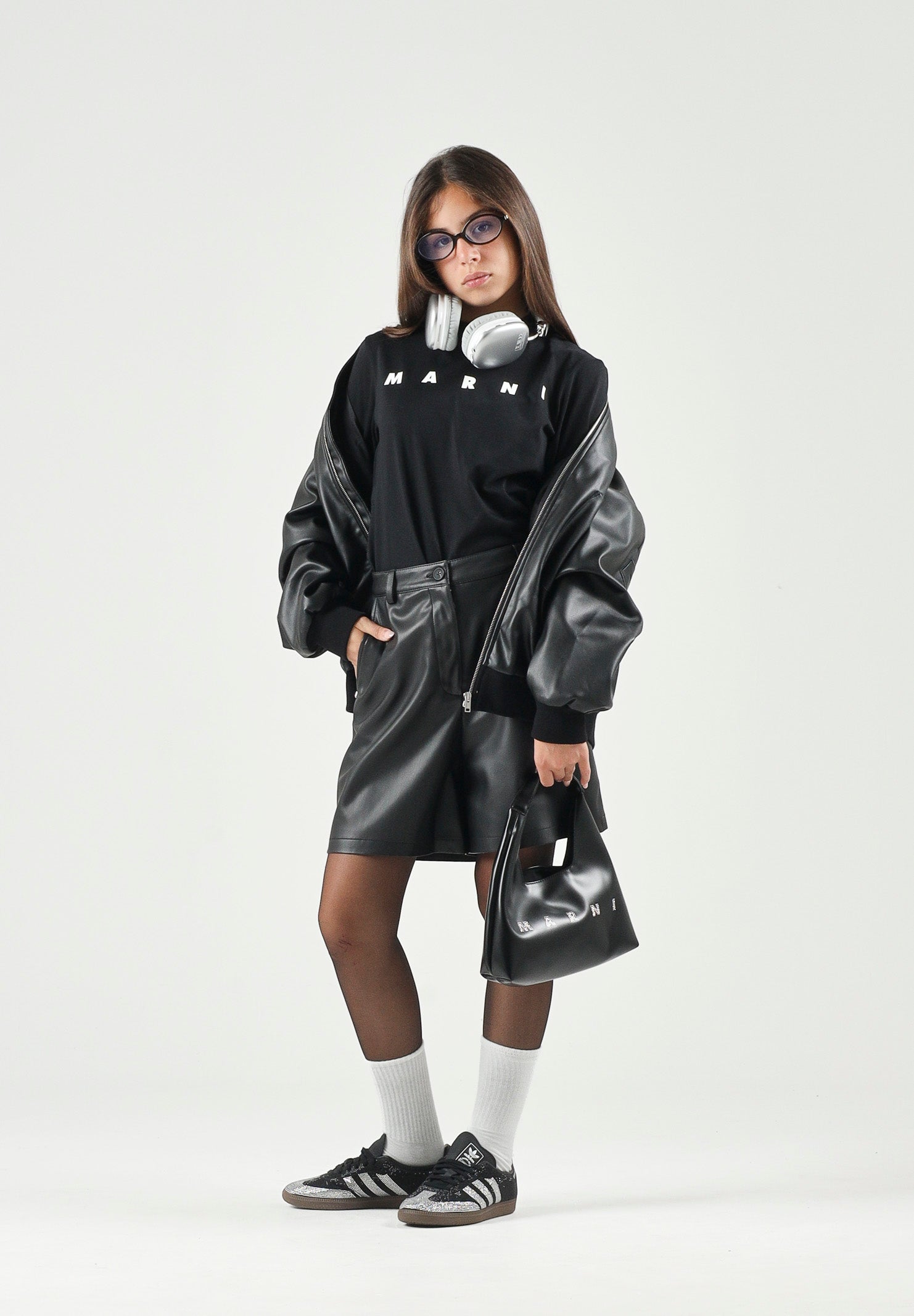 DIESEL Shorts PJENNY nero , per donna, ragazza e bambina con tasche laterali oblique J03007KXB9D K900 DIESEL