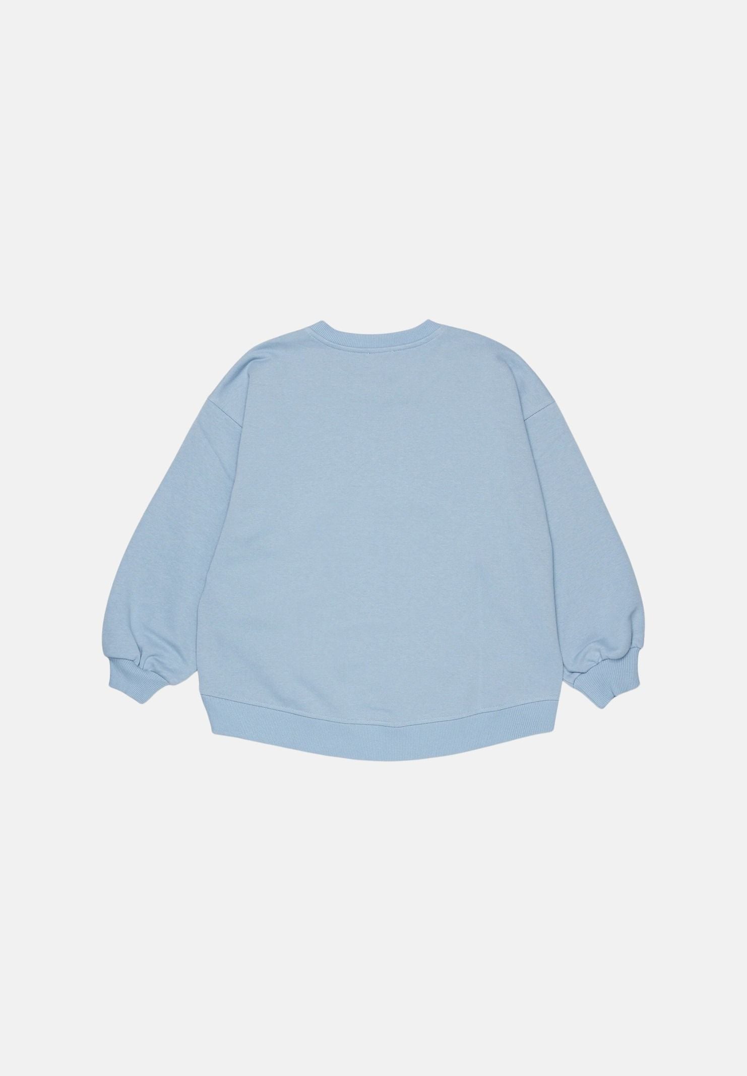 DIESEL Felpa SALILLY colore brand Dusty Blue,azzurro cielo, per donna, ragazzi e bambini con logo Oval D J03017KYAZ3 K80U DIESEL