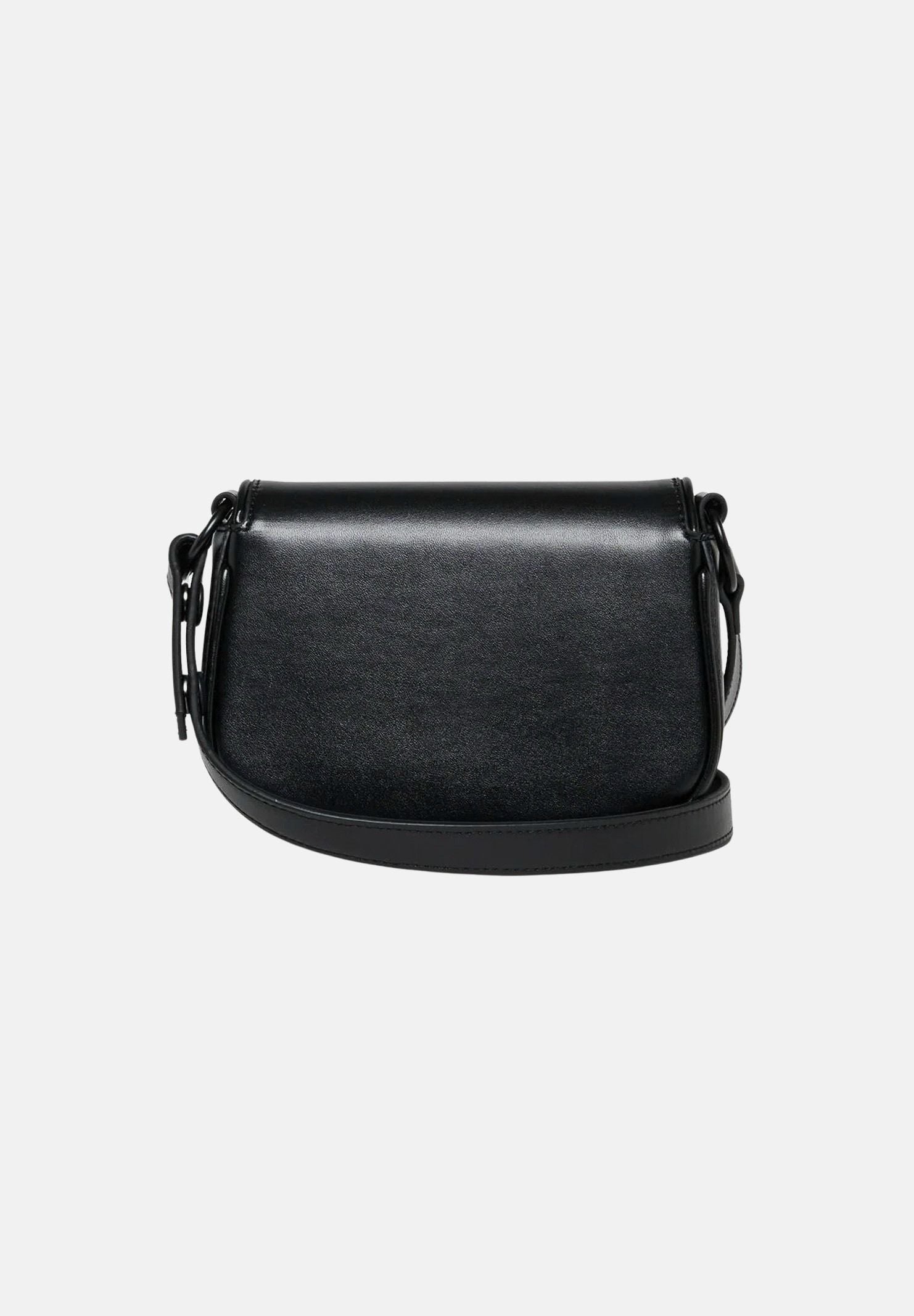 DIESEL Borsa WIRT nera per donna, ragazza e bambina con patta e logo Oval D impresso sul davanti. J03145KXBTB K900 DIESEL