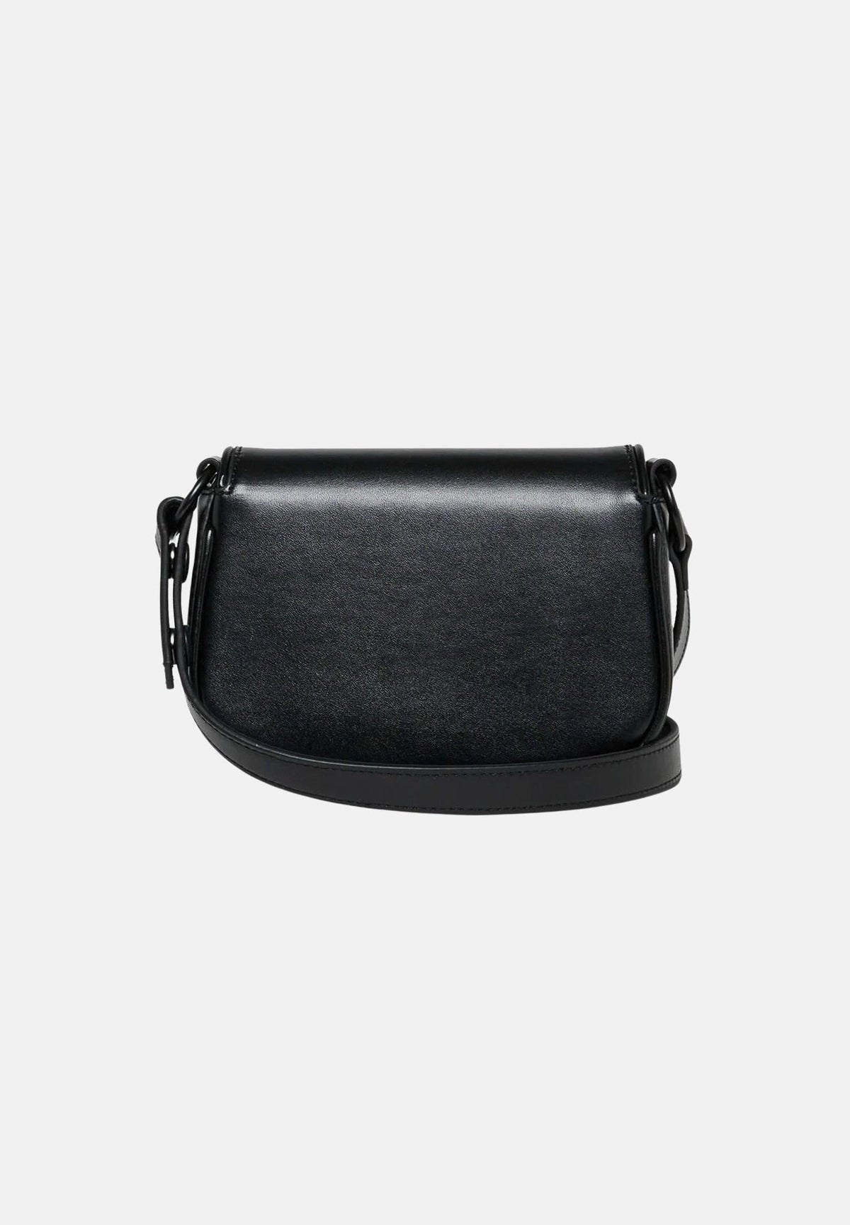 DIESEL Borsa WIRT nera per donna, ragazza e bambina con patta e logo Oval D impresso sul davanti. J03145KXBTB K900 DIESEL