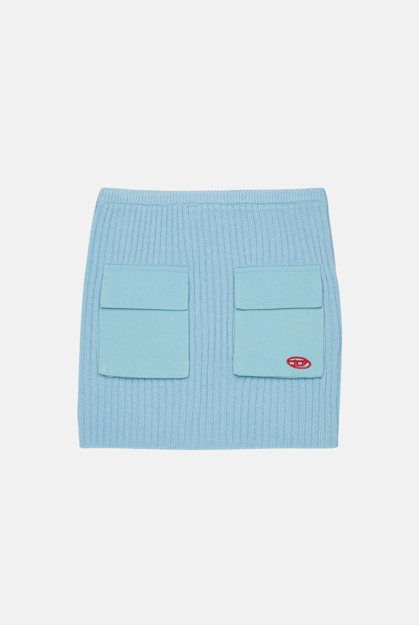 DIESEL Gonna GAMMY in maglia, colore brand Dusty Blue, azzurro cielo, per donna, ragazzi e bambini J03149KYA2G K80U DIESEL