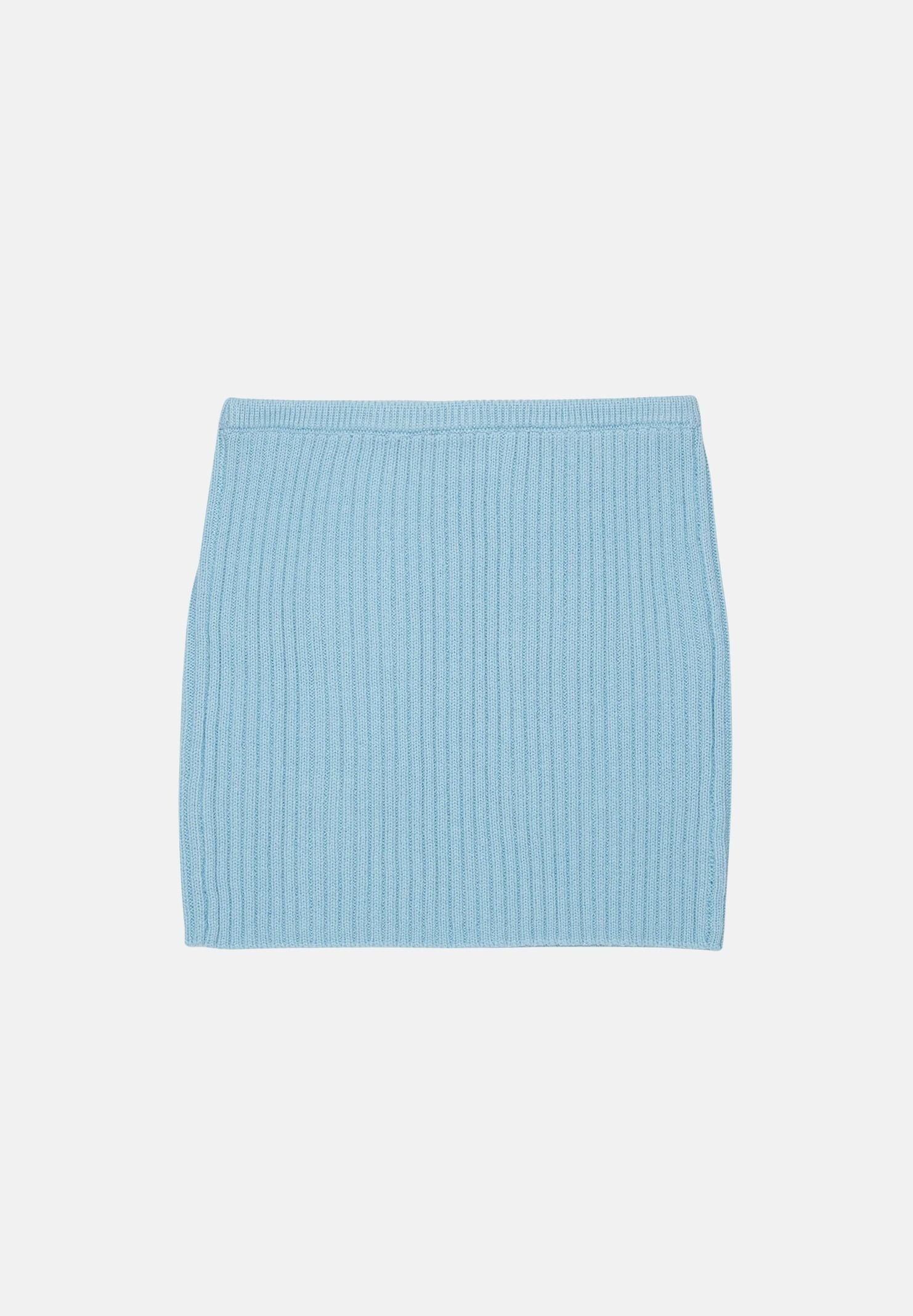 DIESEL Gonna GAMMY in maglia, colore brand Dusty Blue, azzurro cielo, per donna, ragazzi e bambini J03149KYA2G K80U DIESEL