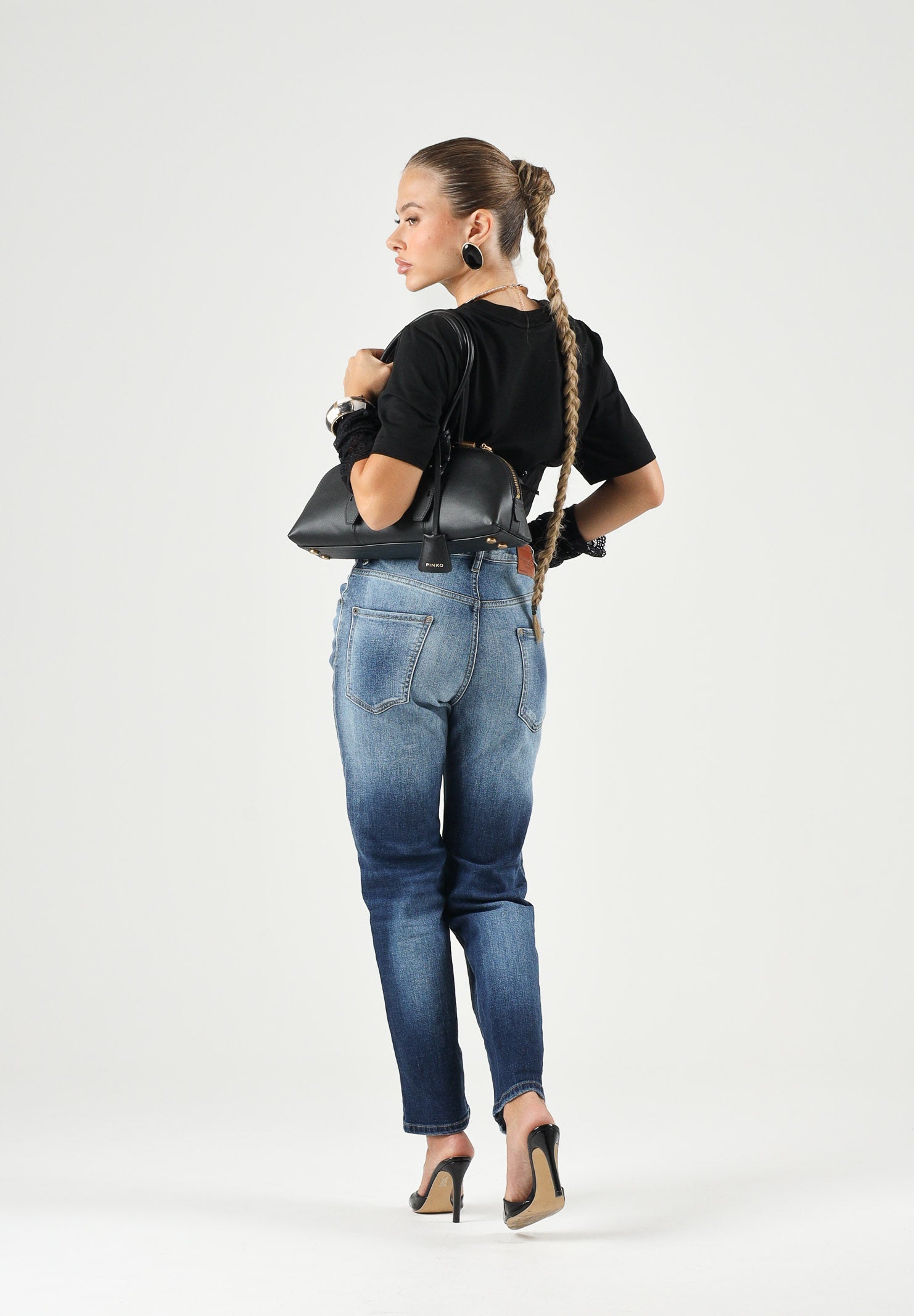 DSQUARED2 Jeans 642 blu per donna, ragazzi e bambini con effetto faded e dettagli distressed.<BR/> DQ2252D0AHR DQ01 DSQUARED2