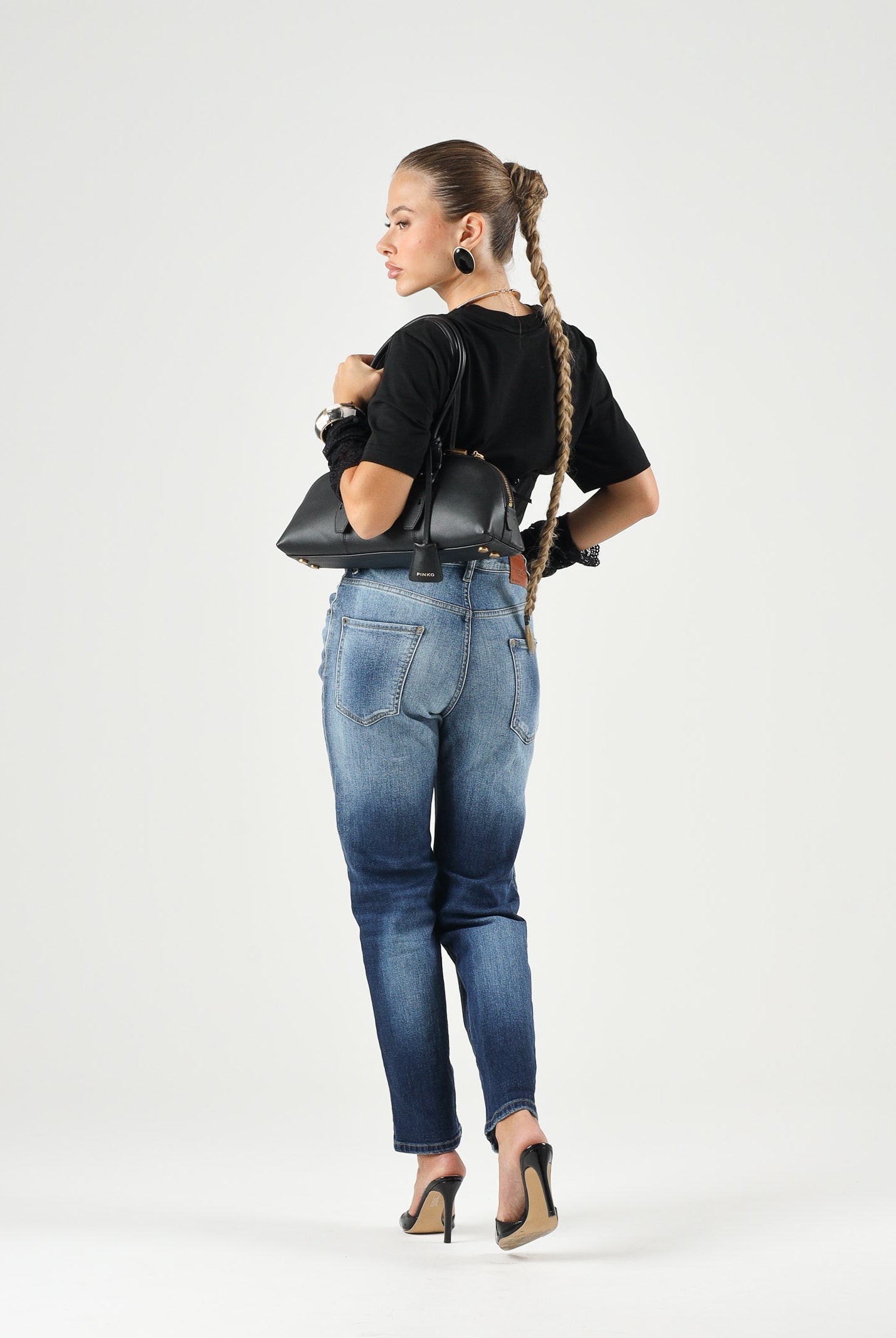 DSQUARED2 Jeans 642 blu per donna, ragazzi e bambini con effetto faded e dettagli distressed.<BR/> DQ2252D0AHR DQ01 DSQUARED2