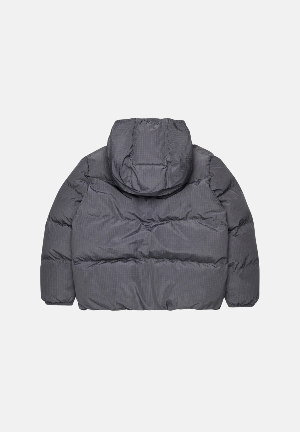 DSQUARED2 Piumino grigio antracite per donna, ragazzi e bambini con cappuccio, trapuntatura e stampa logo. DQ3042D0AID DQ913 DSQUARED2