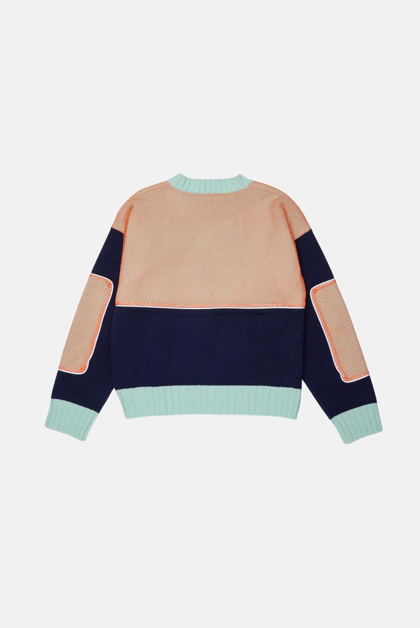 DSQUARED2 Maglione VARSITY nayvy-blu per donna, ragazzi e bambini <BR/>con logo numerico ricamato. DQ3438D0AII DQ864 DSQUARED2