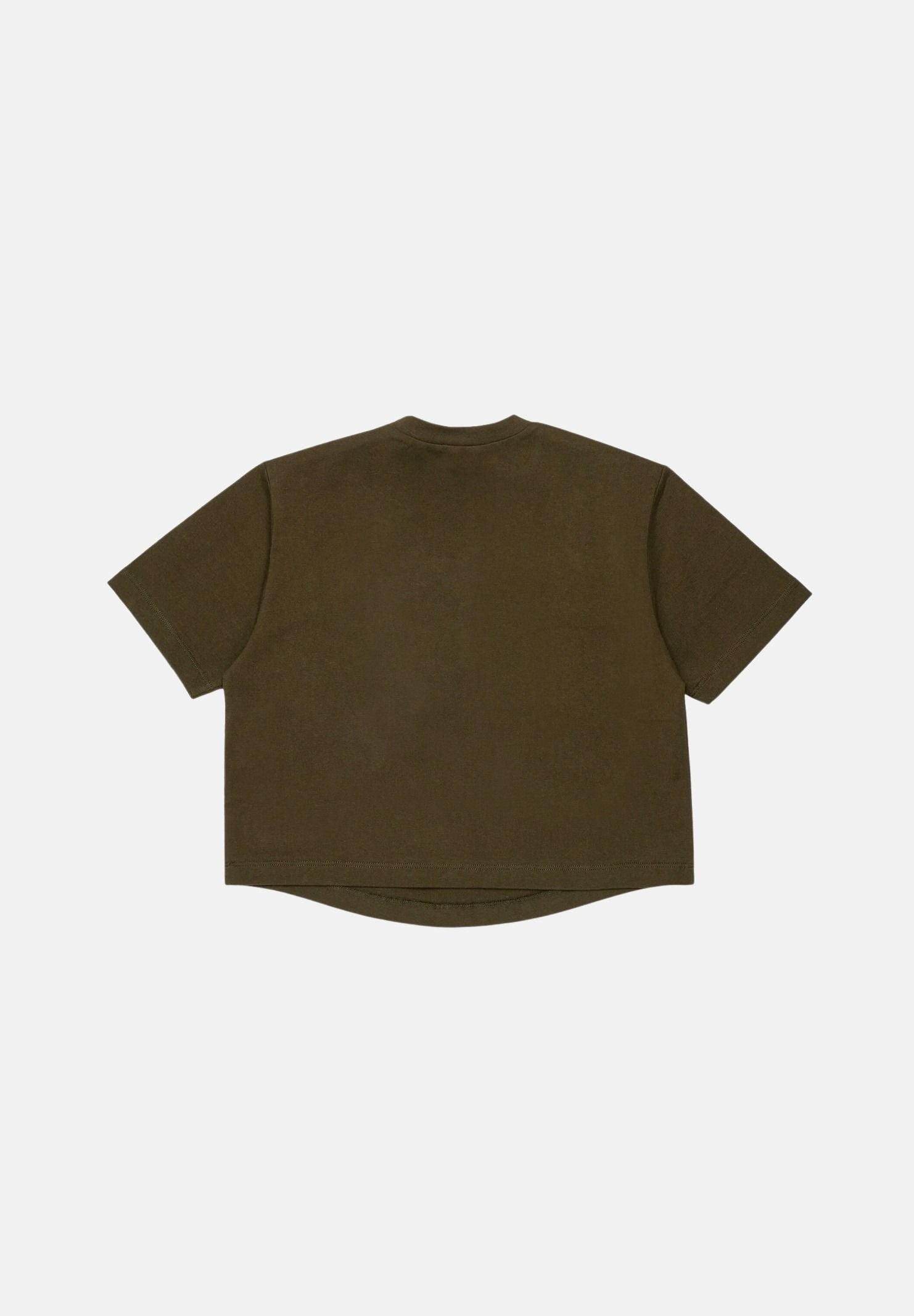 DSQUARED2 T-shirt manica corta tarmac green, per donna, ragazzi e bambini con taschino applicato DQ3467D0AJ7 DQ558 DSQUARED2