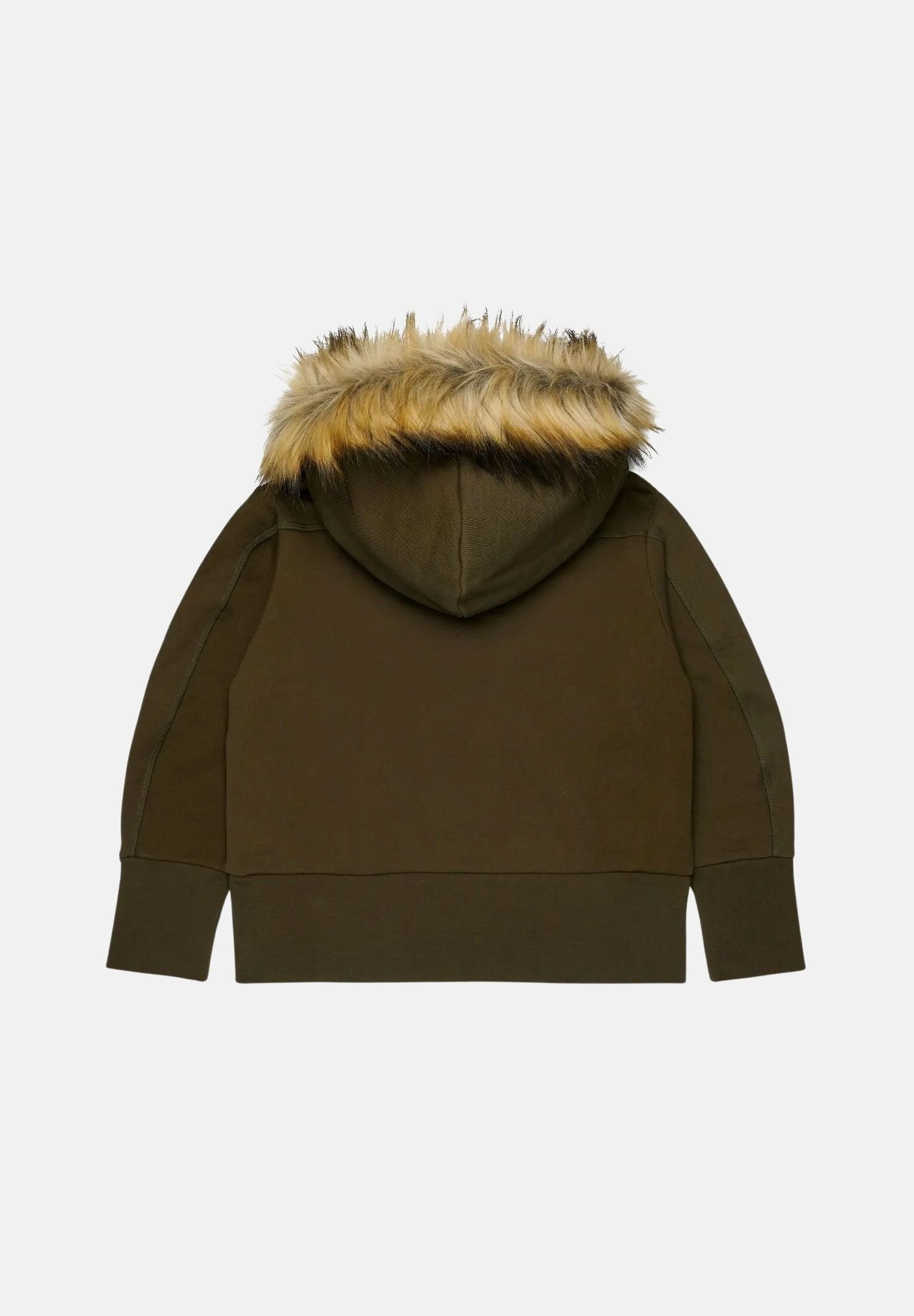 DSQUARED2 Felpa con cappuccio FELPA CON CAPPUCCIO tarmac green verde, colore basico verde, donna. DQ3469D0AJ9 DQ558 DSQUARED2