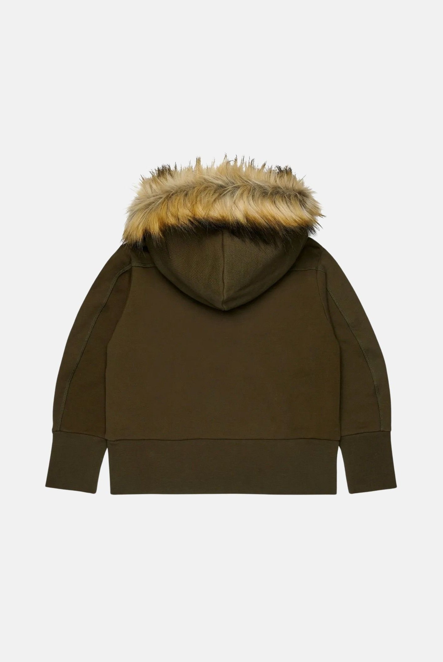 DSQUARED2 Felpa con cappuccio FELPA CON CAPPUCCIO tarmac green verde, colore basico verde, donna. DQ3469D0AJ9 DQ558 DSQUARED2
