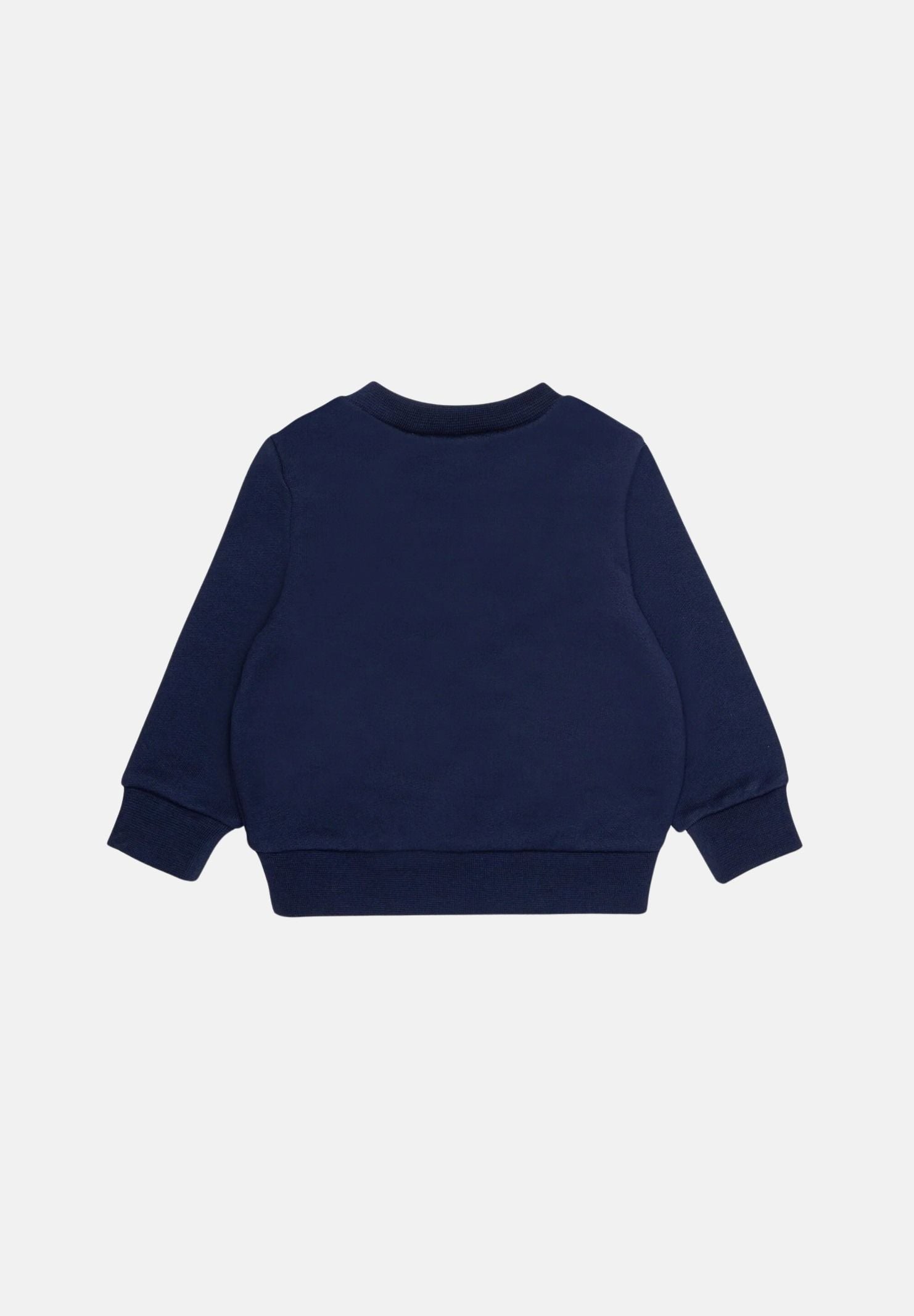 DSQUARED2 Felpa SWEATSHIRT girocollo peacock blu, da neonato con logo grafico centrale DQ3503D0AJ6 DQ864 DSQUARED2