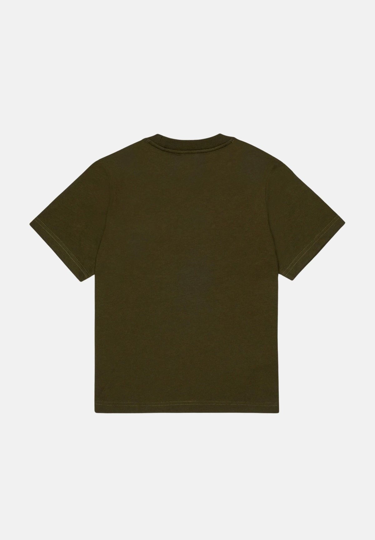 DSQUARED2 T-shirt manica corta LOGO-APPLIQUÉ tarmac- verde militare per donna, ragazzi e bambini DQ3560D0AJ1 DQ558 DSQUARED2