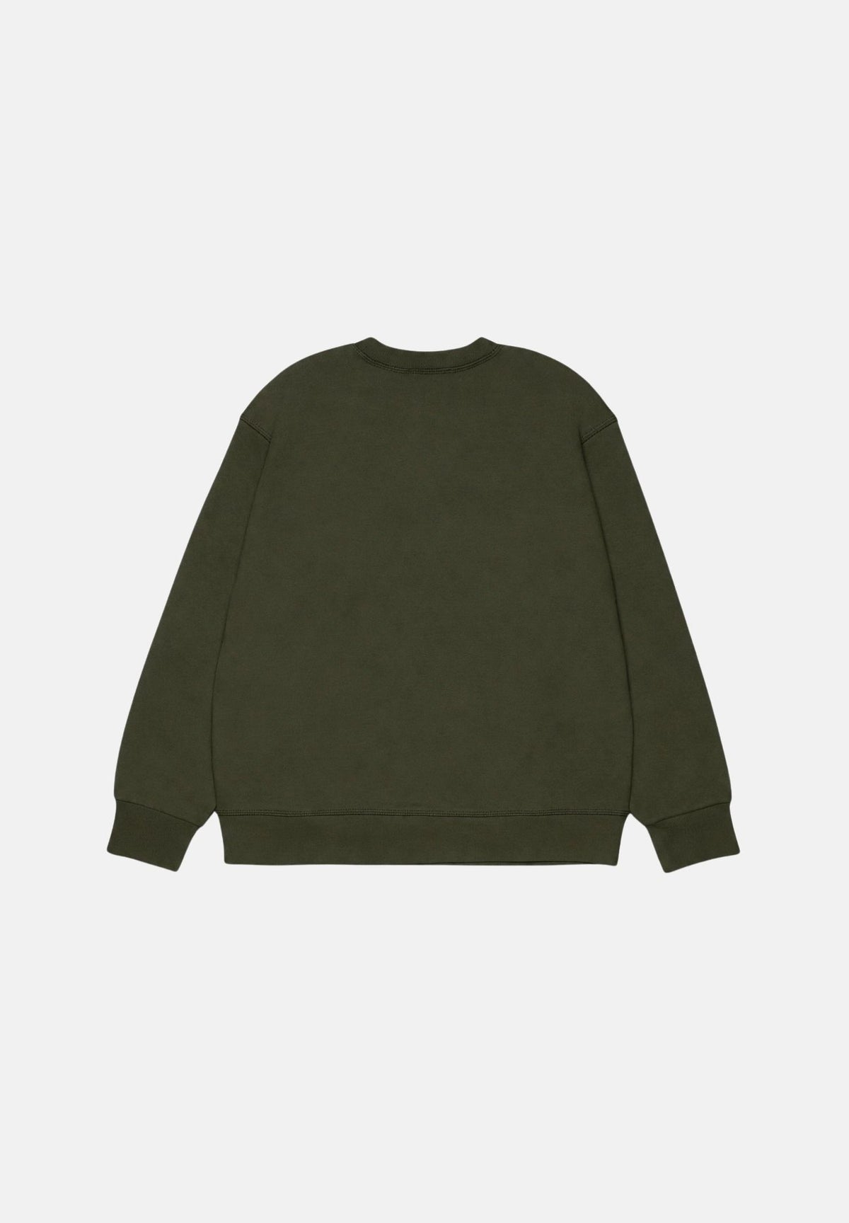 DSQUARED2 Felpa girocollo LOGO-PATCH SWEATER Tarmac Green, verde militare, per donna, ragazzi e bambini DQ3561D0AJ2 DQ558 DSQUARED2