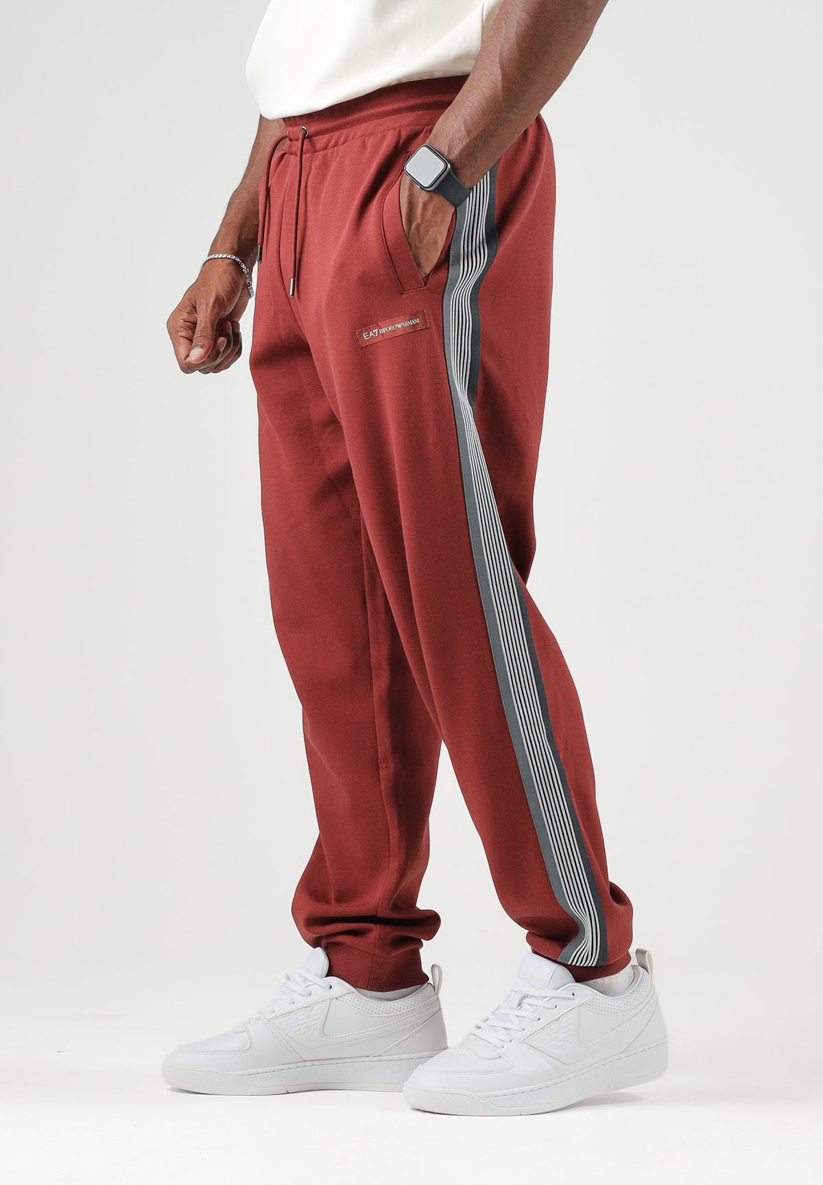 EA7 Tuta sportiva madder-rosso mattone da uomo 7M002221AF12660 U6003 EA7