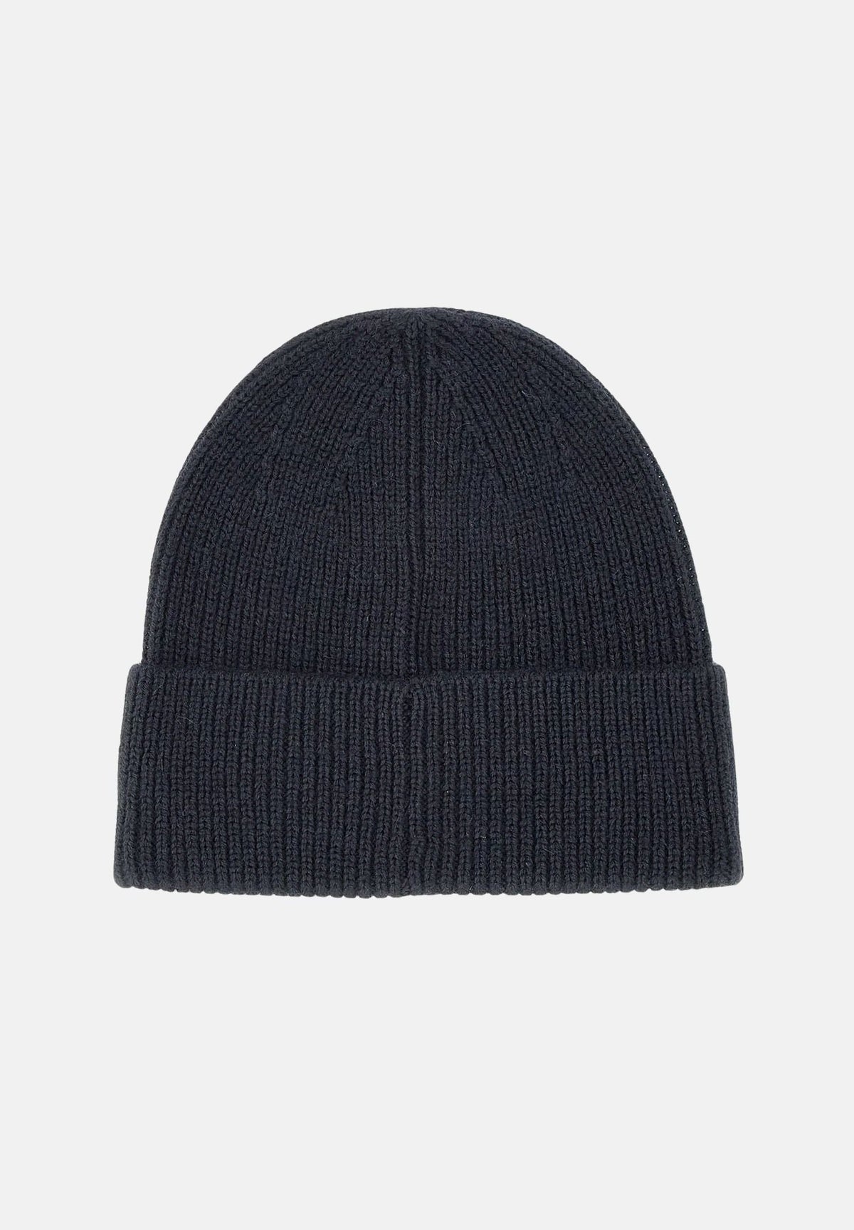 EA7 Cappello MOUNTAIN BEANIE blu per uomo con lavorazione a coste e logo frontale. 7X000312AF29587 UB102 EA7